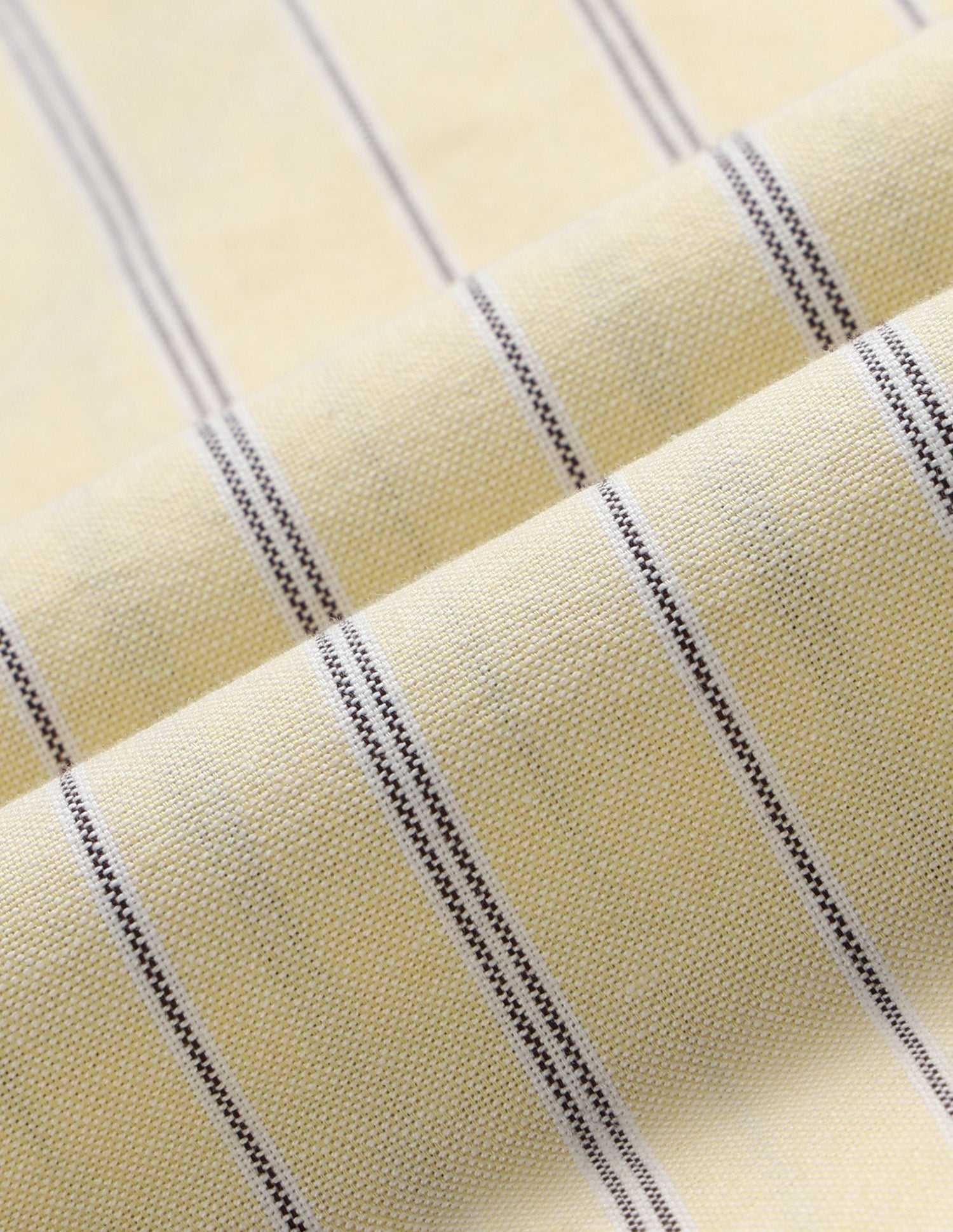Vertical Striped Oxford Shirt Yellow - U.S. Polo Assn. India | Large