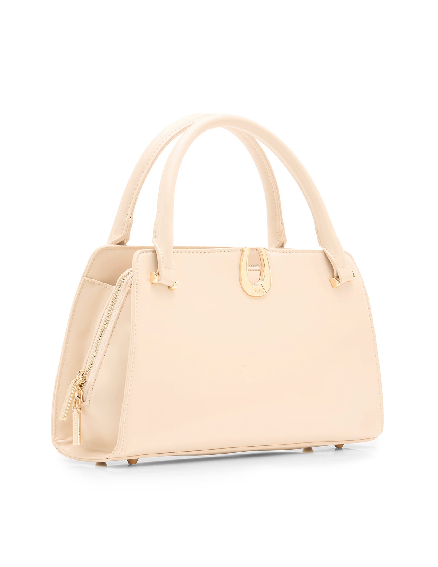 Cady Satchel Bag Beige - U.S. Polo Assn. India | Large