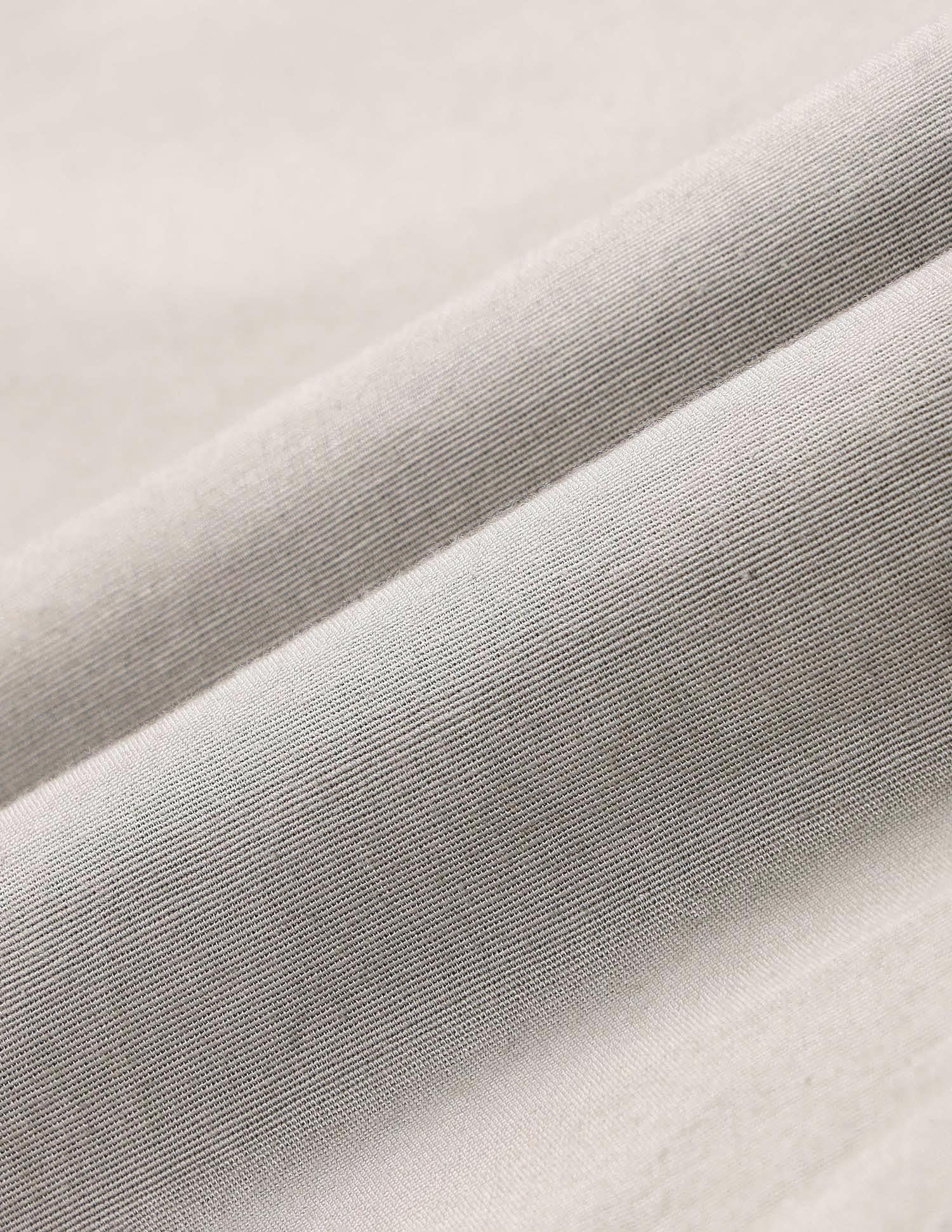 Pure Cotton Twill Shirt Light Grey - U.S. Polo Assn. India | Large