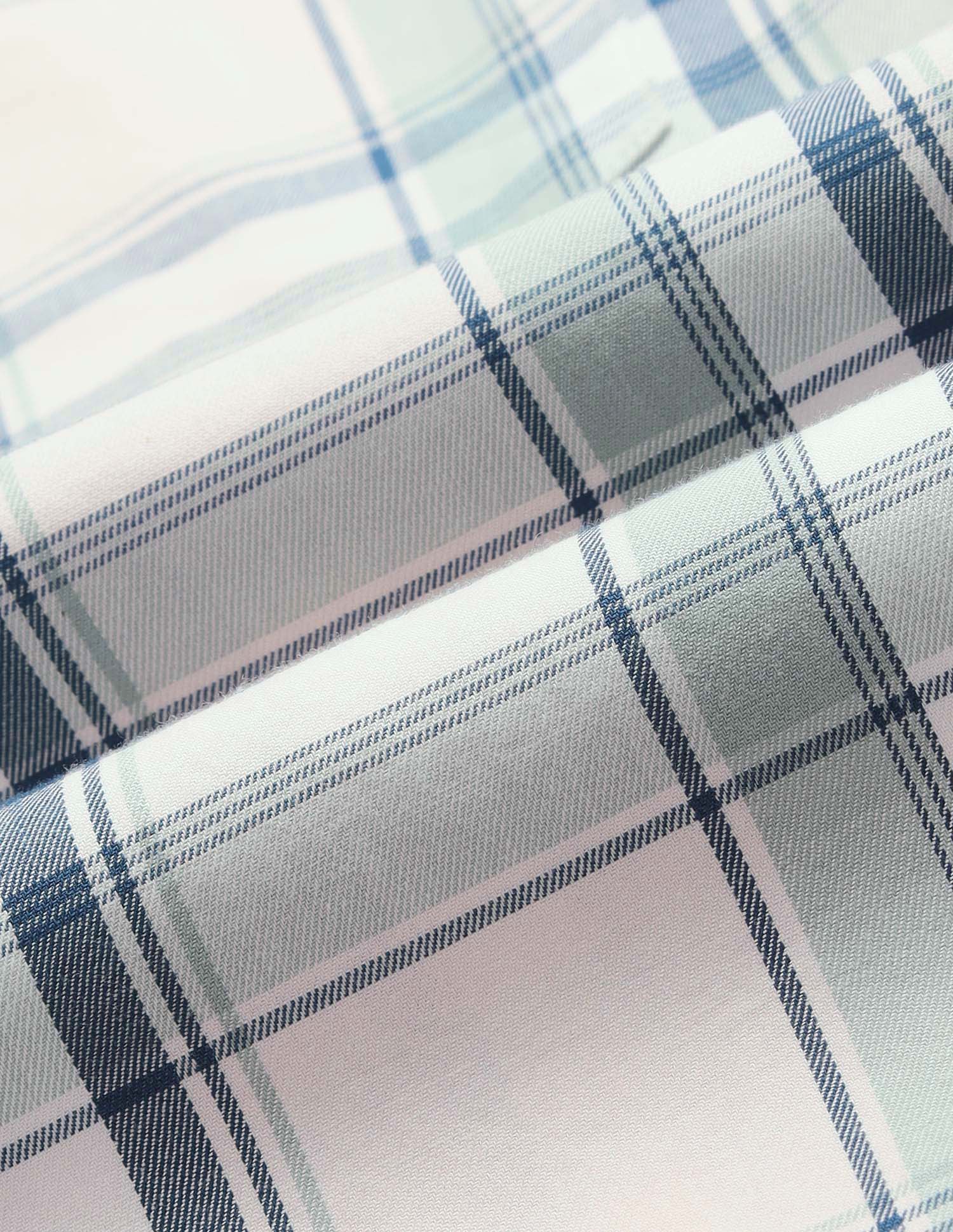 Plaid Checked Tailored Fit Shirt Green - U.S. POLO ASSN. | Large