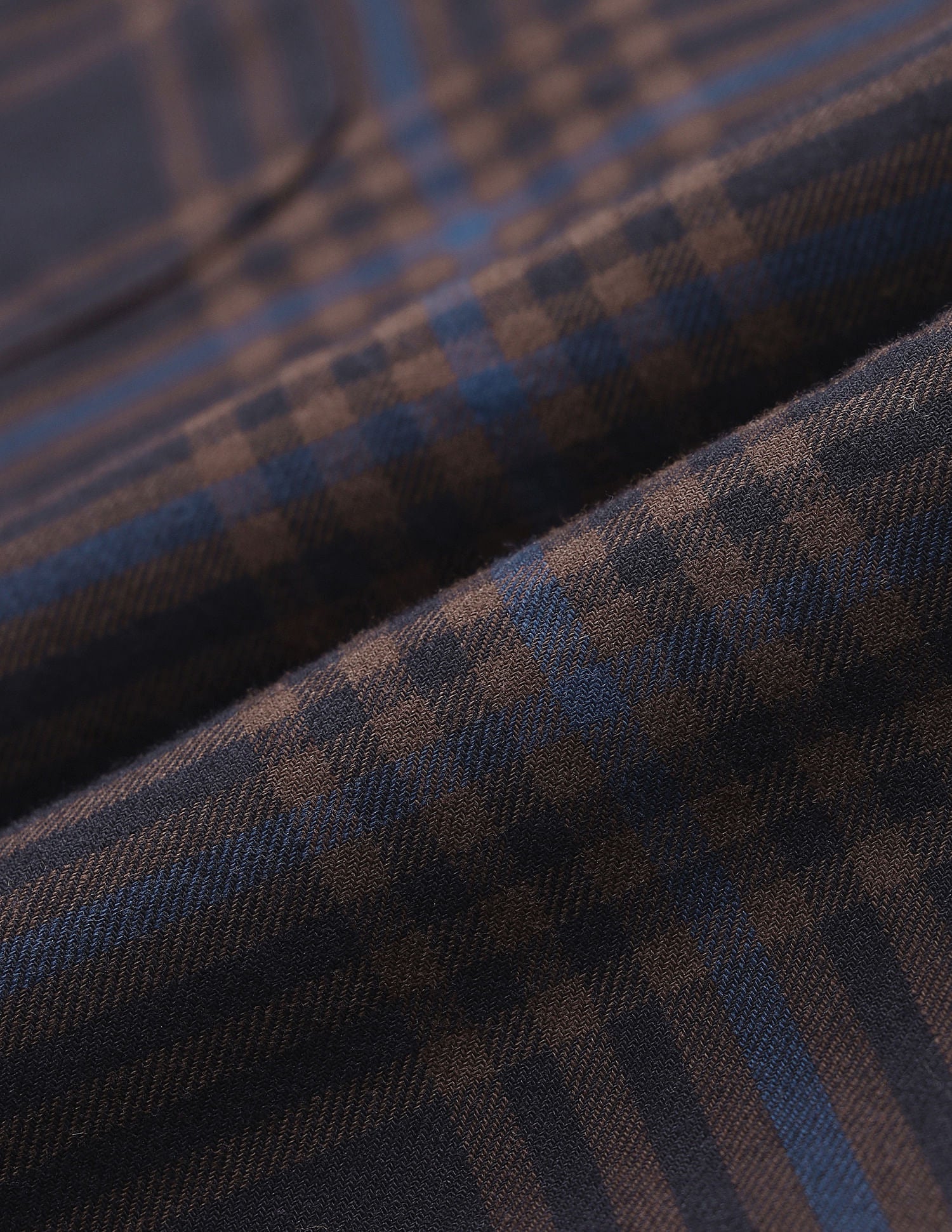 Tartan Check Slim Fit Shirt Brown - U.S. Polo Assn. India | Large