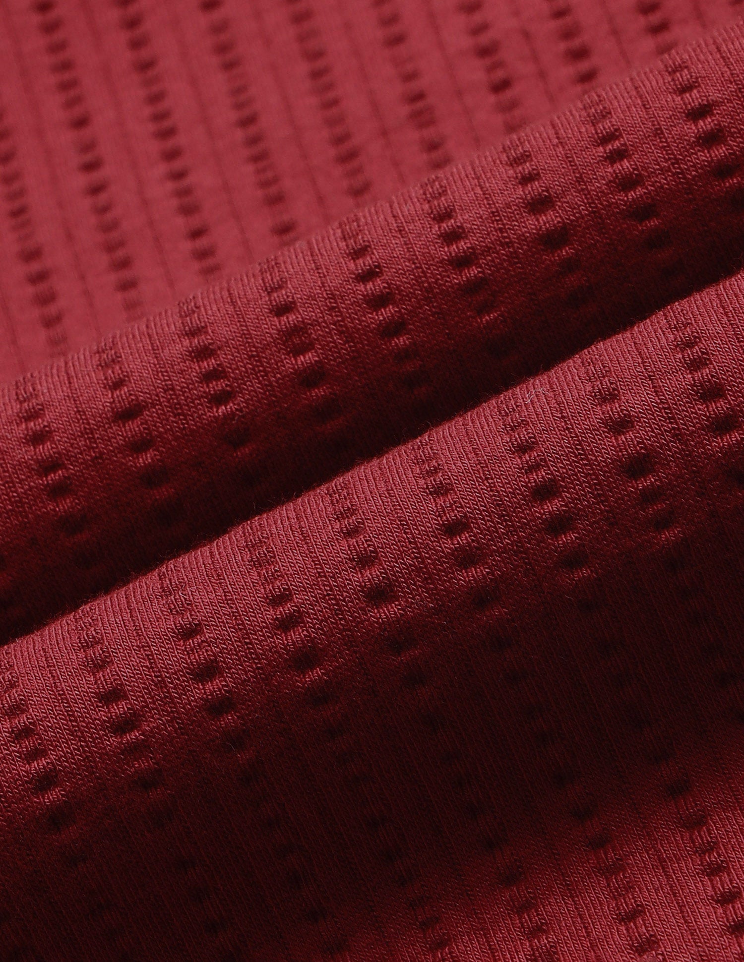 Textured Slim Fit Polo Shirt Red - U.S. Polo Assn. India | Large