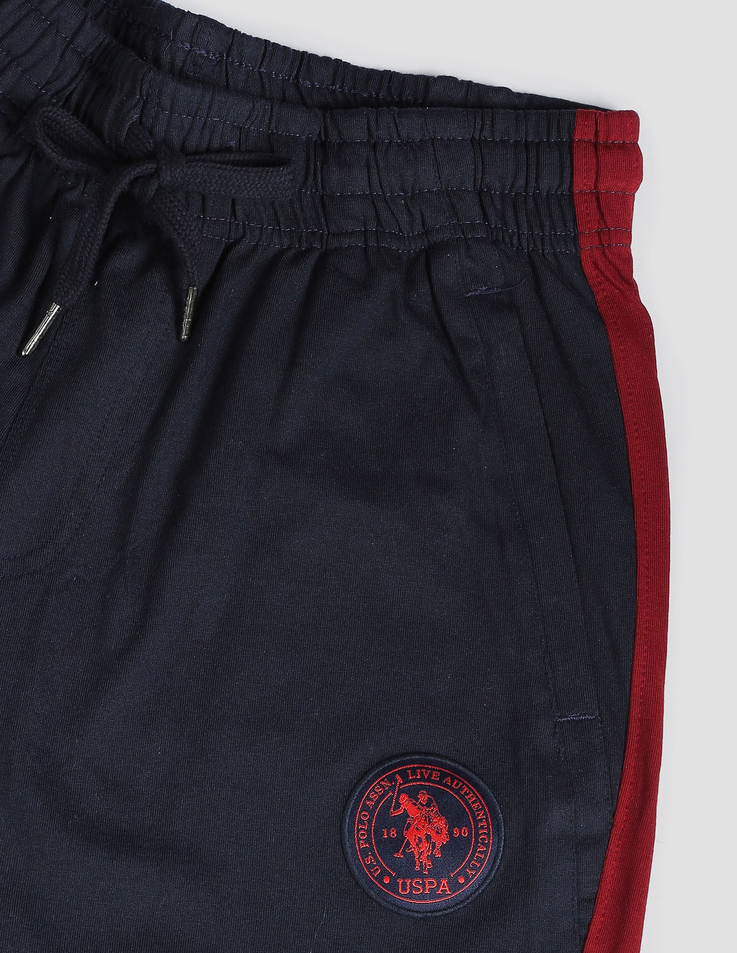 Comfort Fit Cotton Polyester I669 Lounge Track Pants - Pack Of 1 Navy - U.S. POLO ASSN. | Large