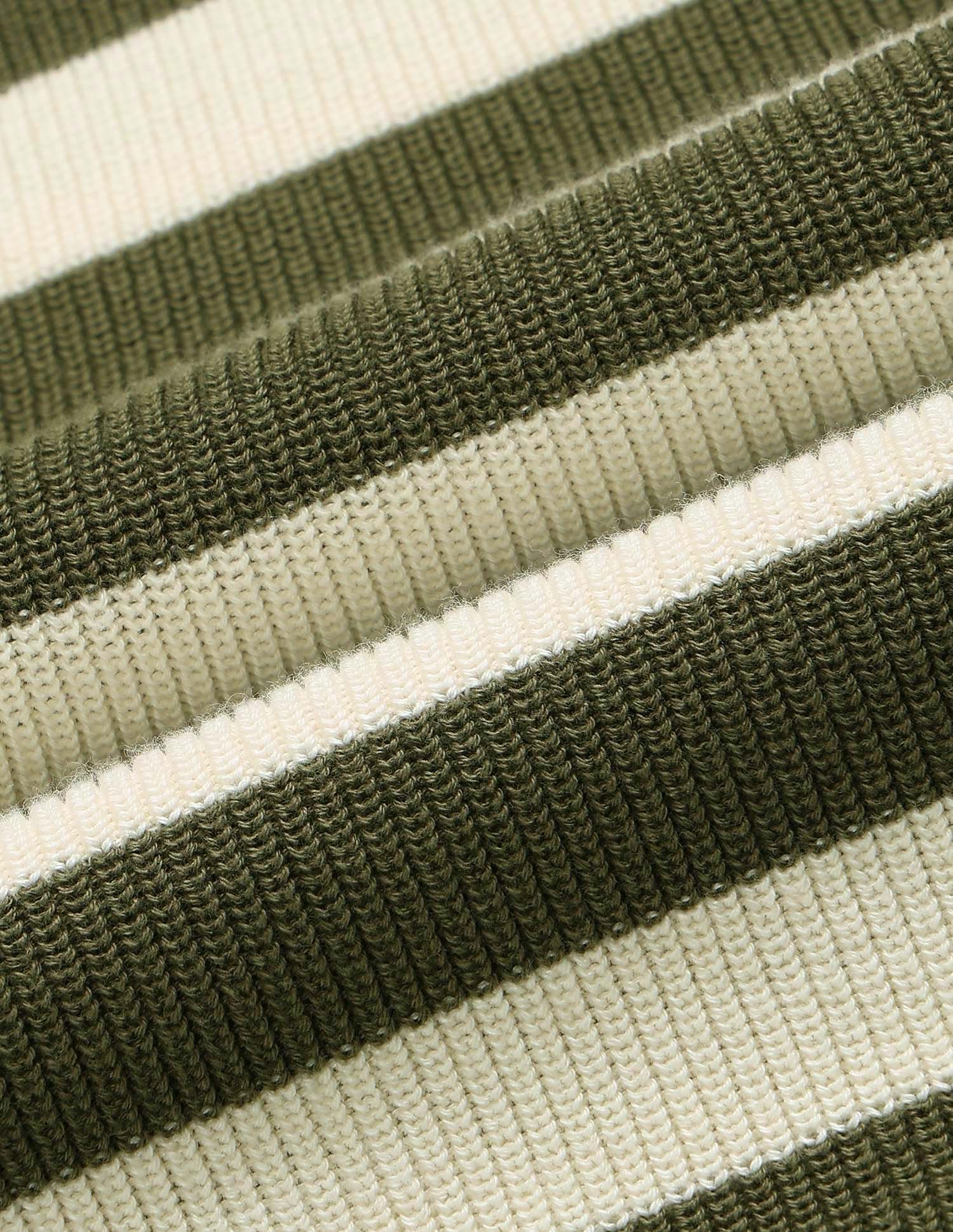 Striped Relaxed Fit Sweater Green - U.S. POLO ASSN. | Large