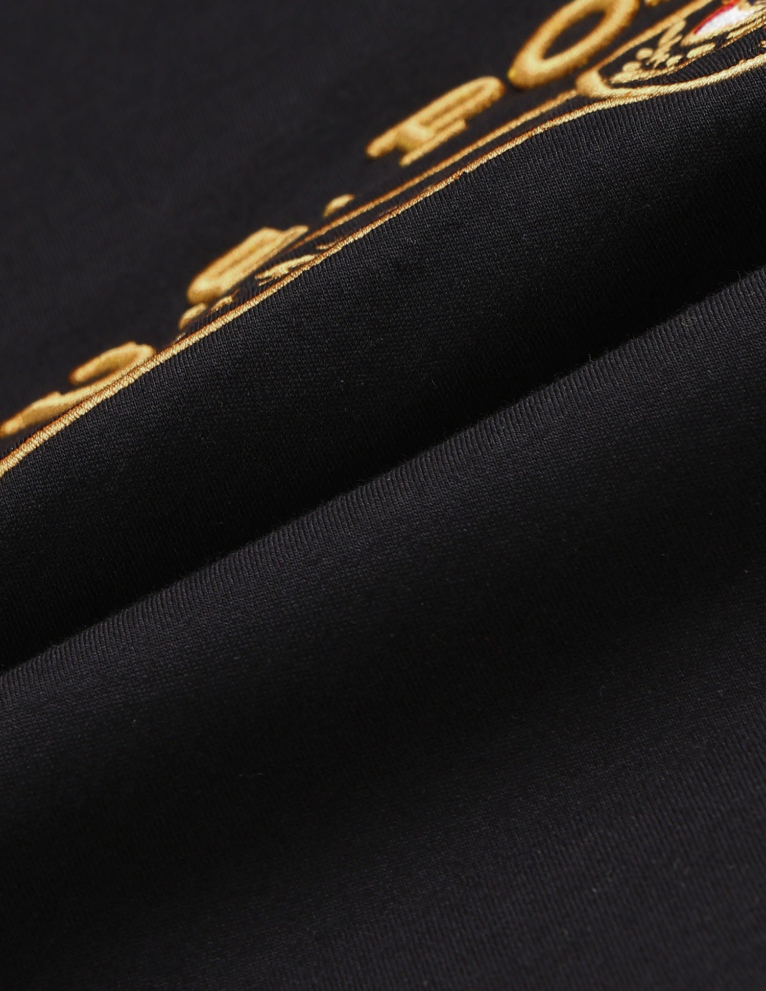 Boys Brand Embroidered Pure Cotton Polo Shirt Black - U.S. POLO ASSN. | Large