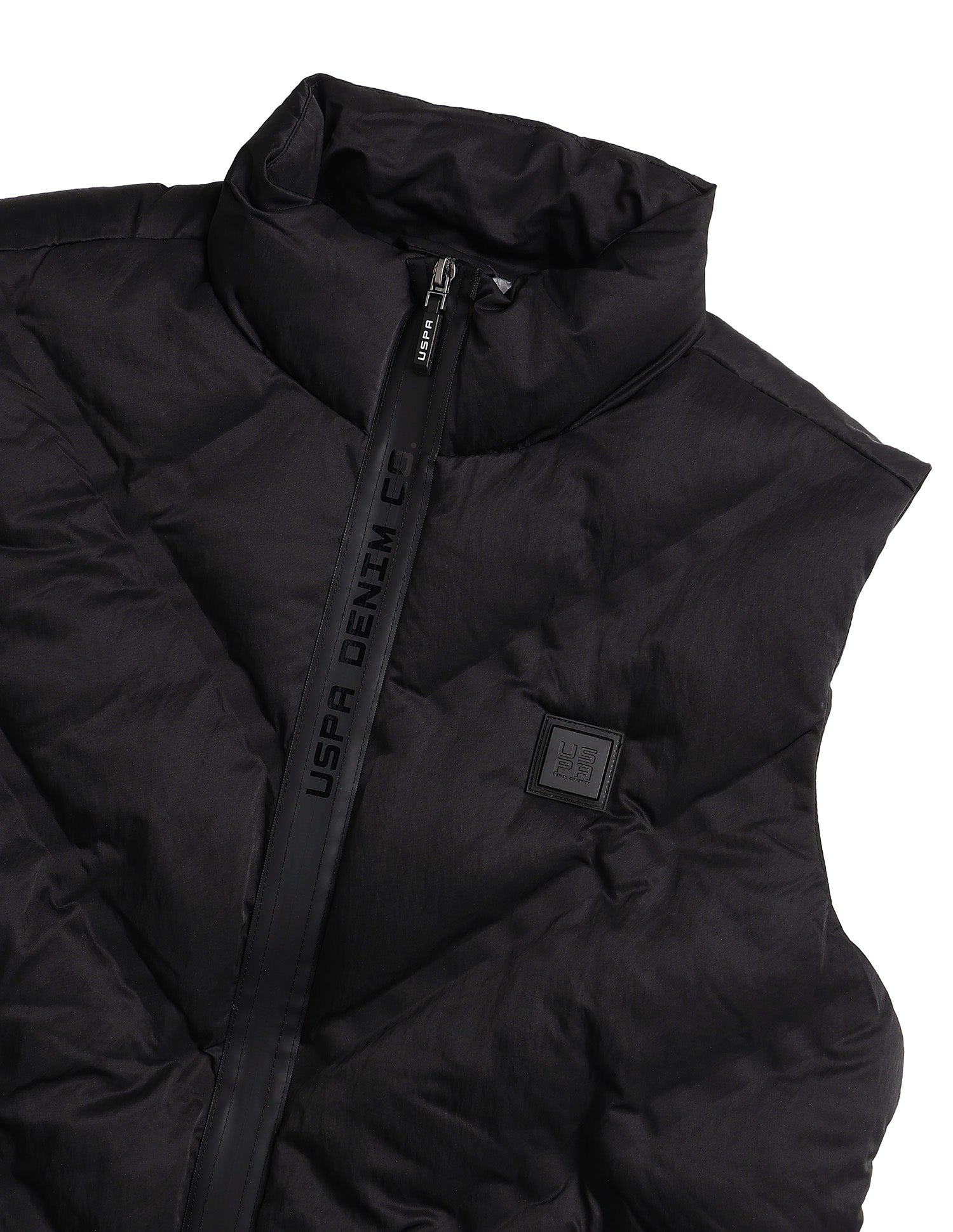 Legend Of Horseshoe Puffer Jacket Black - U.S. POLO ASSN. | Large
