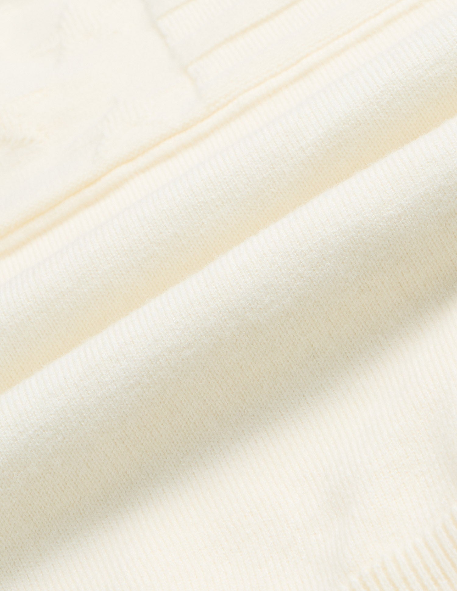 Graphic Patterned Knit Regular Fit Sweater Off White - U.S. POLO ASSN. | Large