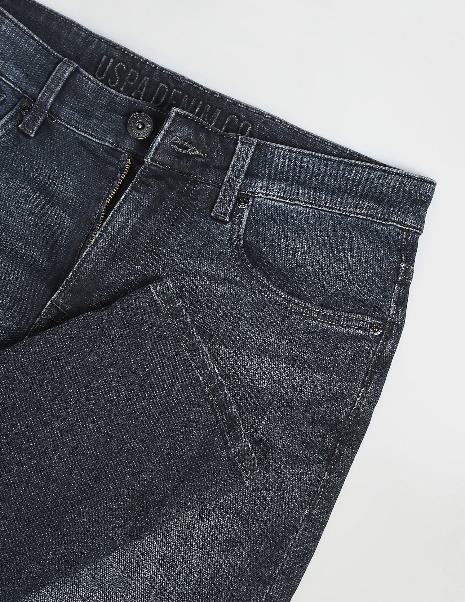 Brandon Slim Tapered Super Soft Jeans Blue - U.S. POLO ASSN. | Large