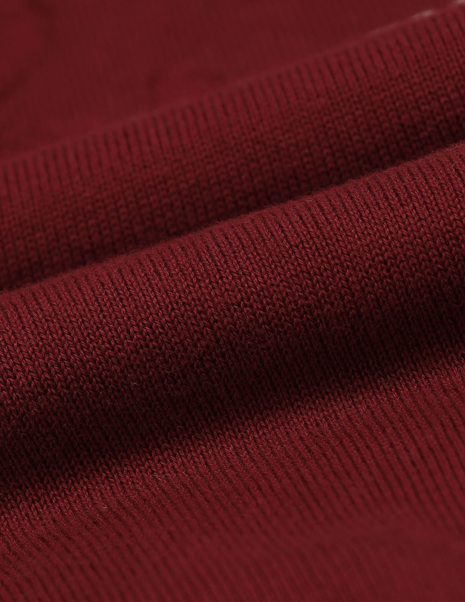 Crest Logo Regular Fit Sweater Red - U.S. Polo Assn. India | Large