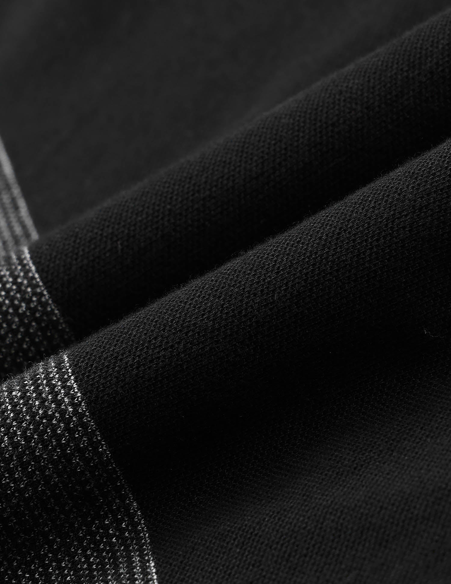 Vertical Striped Americana Polo Shirt Black - U.S. Polo Assn. India | Large
