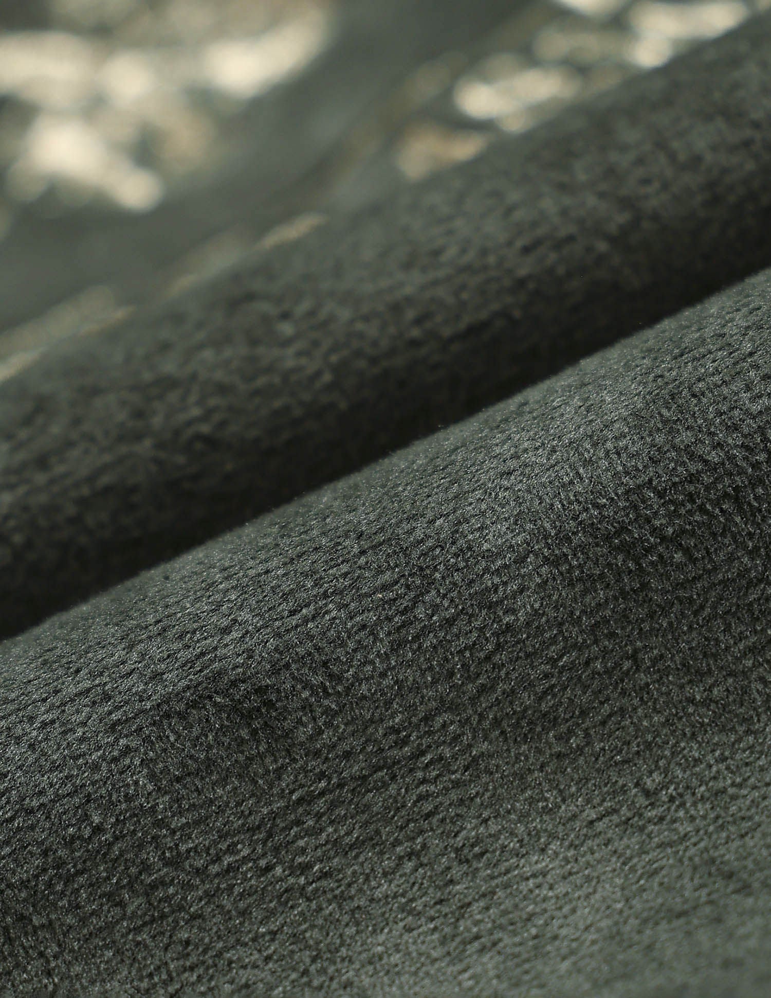 Relaxed Fit Velvet Sweatshirt Green - U.S. POLO ASSN. | Large