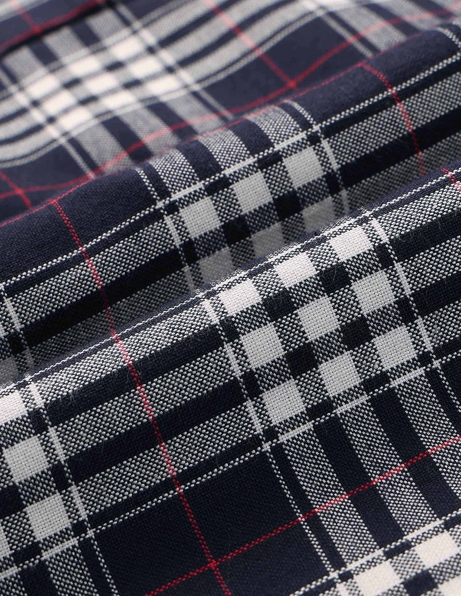 Girls Checked A-Line Dress Navy - U.S. POLO ASSN. | Large