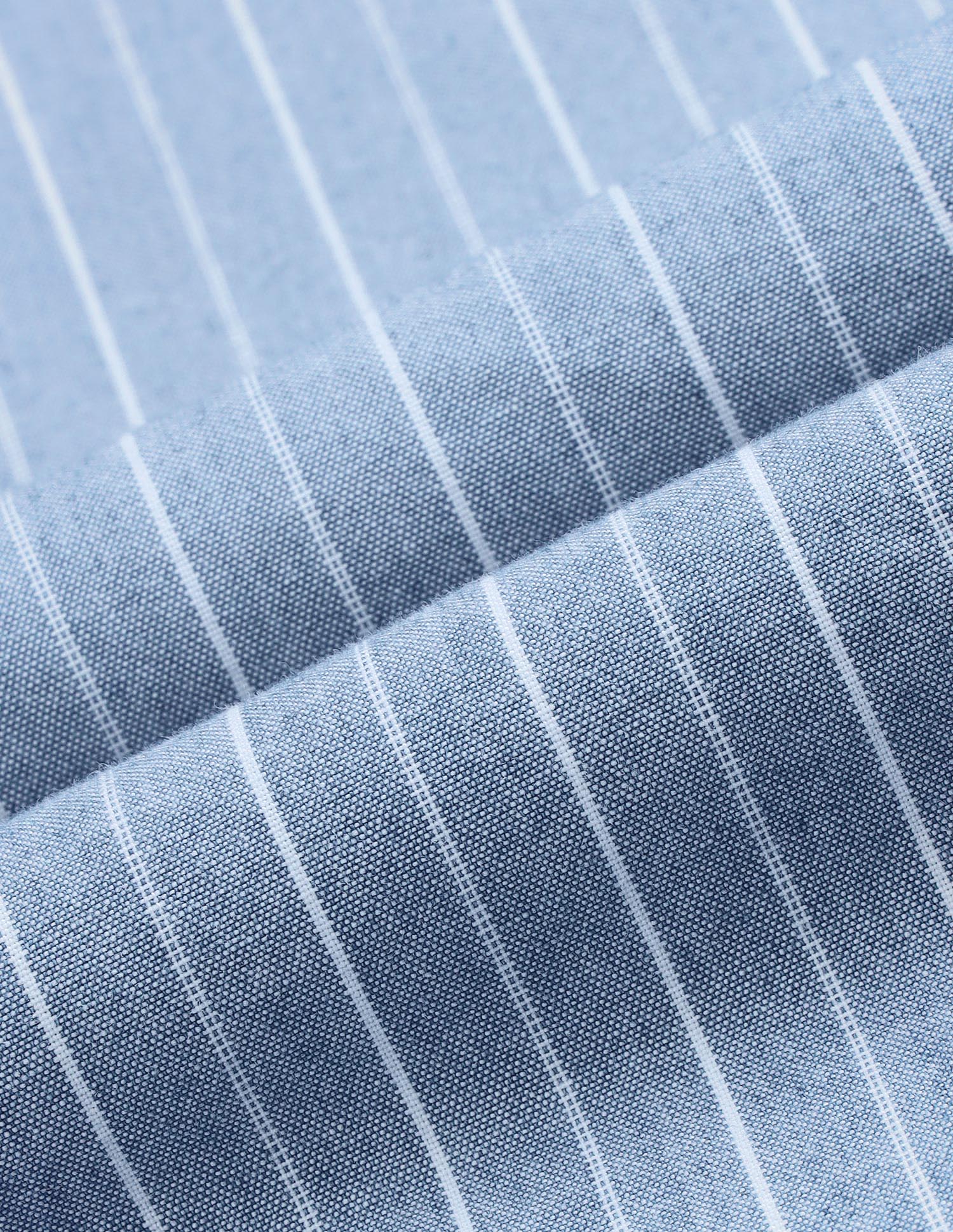 Vertical Striped Regular Fit Shirt Indigo - U.S. Polo Assn. India | Large