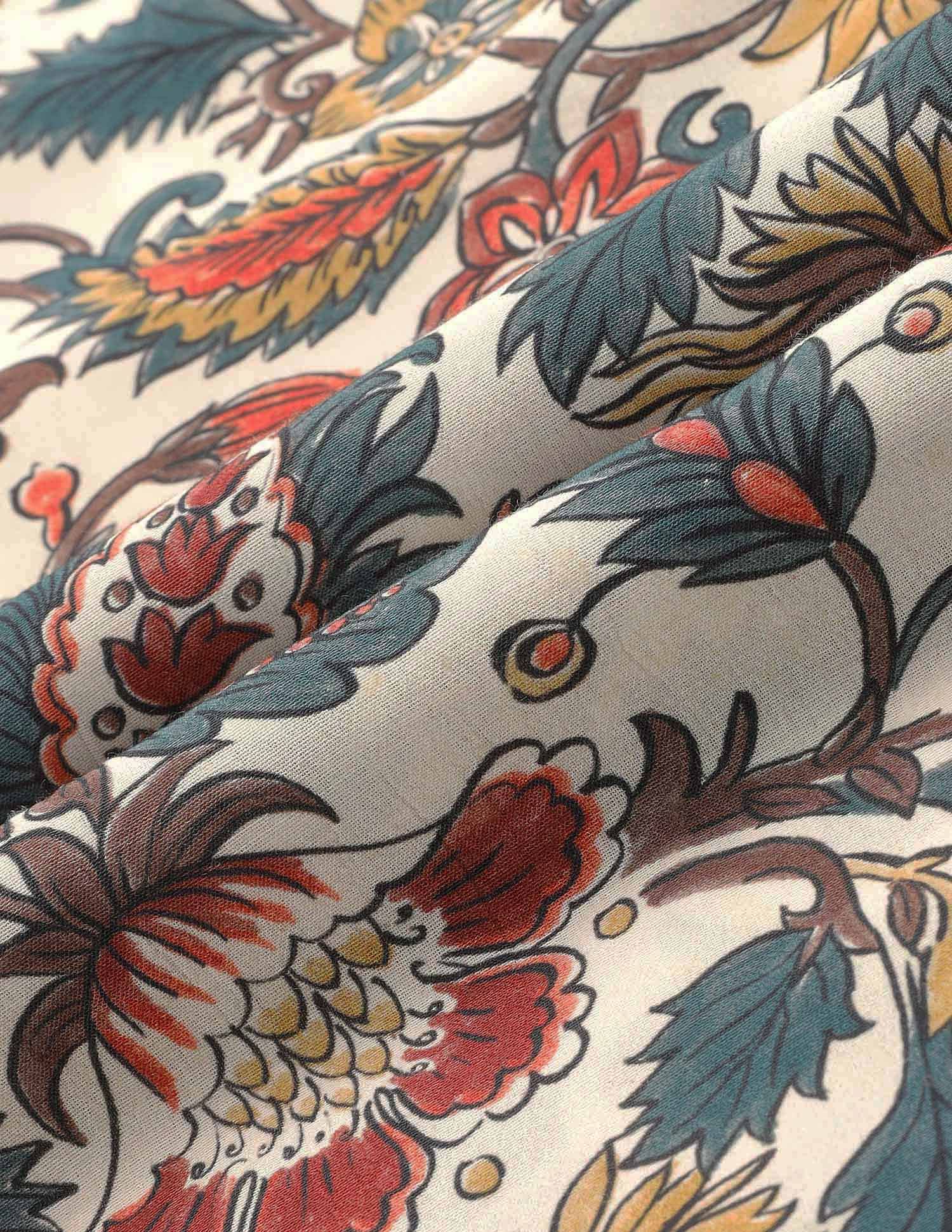 Regular Fit Floral Printed Shirt Multi-colour - U.S. POLO ASSN. | Large