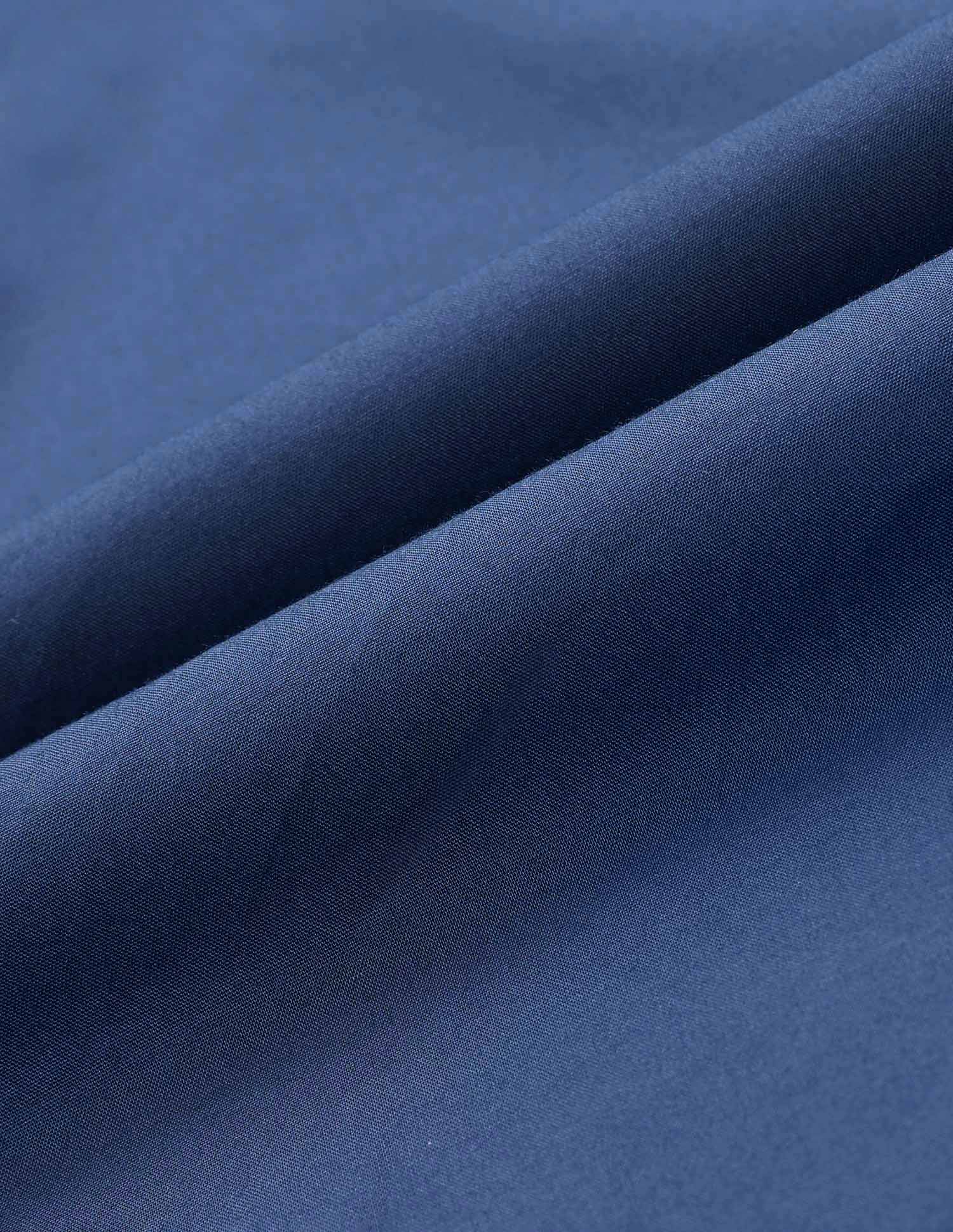 Tailored Fit Solid Shirt Blue - U.S. Polo Assn. India | Large