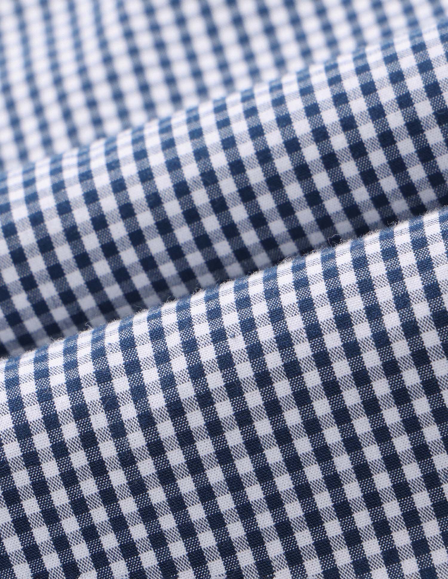 Pure Cotton Gingham Checked Shirt Navy - U.S. POLO ASSN. | Large