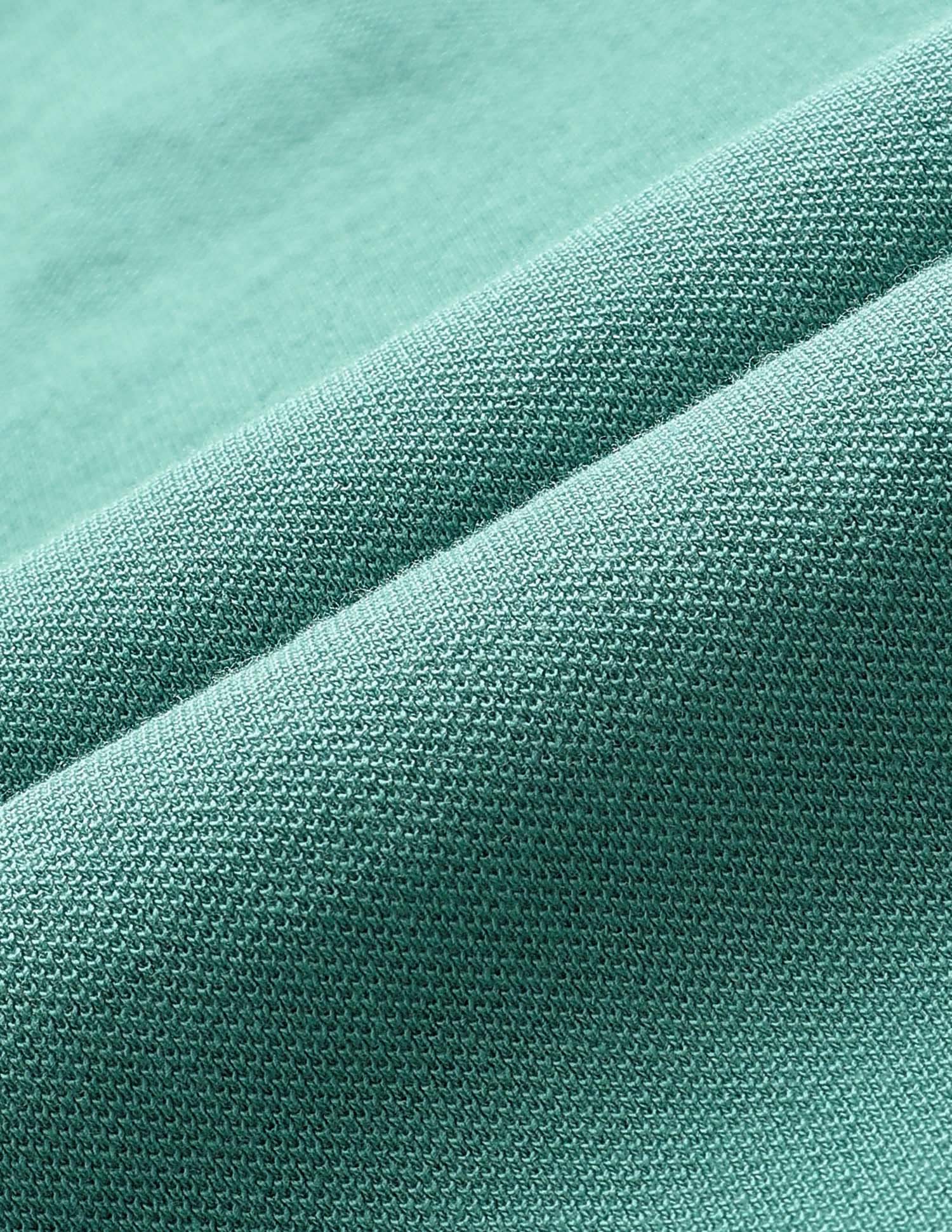 Solid Muscle Fit Polo Shirt Green - U.S. Polo Assn. India | Large