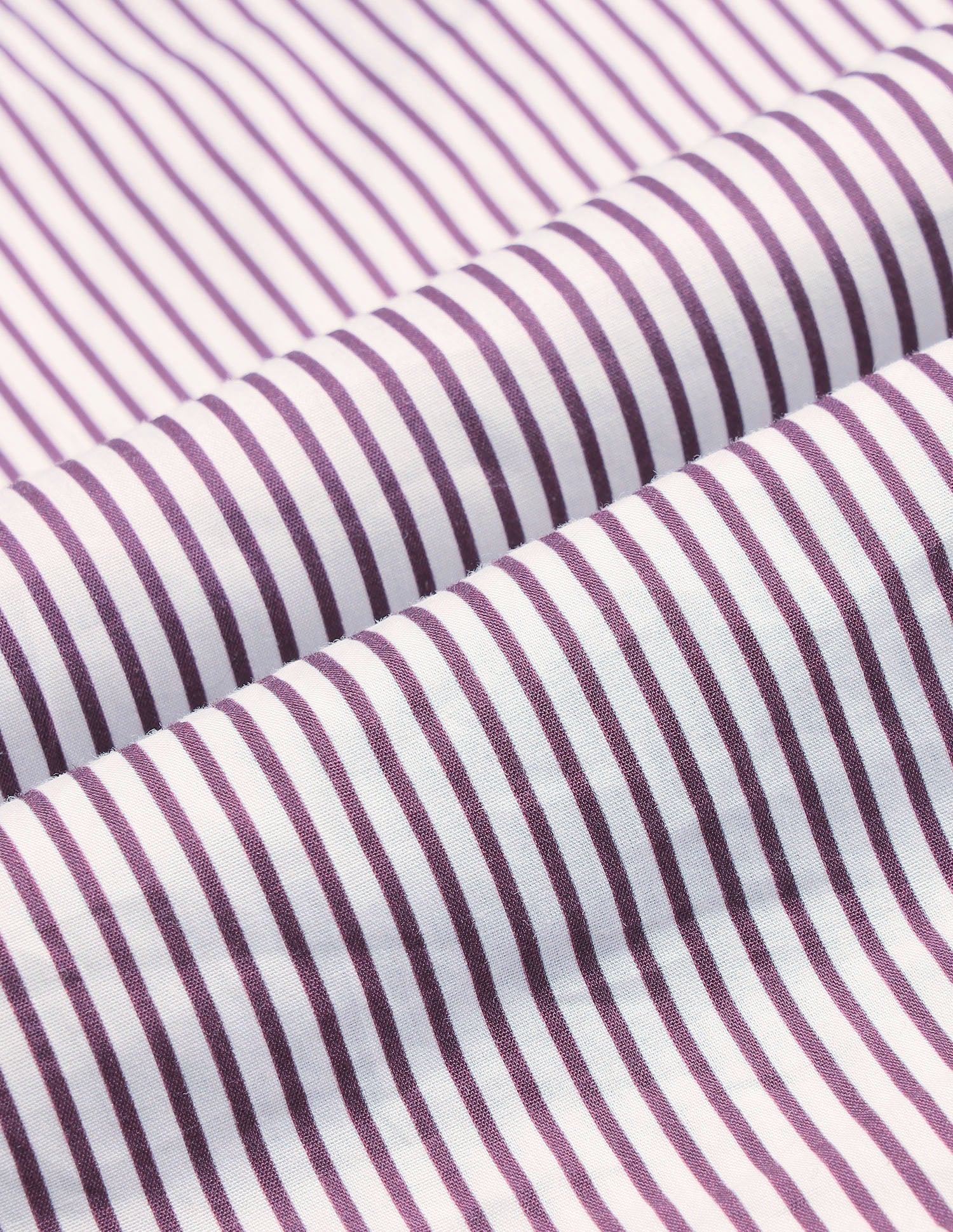 Vertical Striped Regular Fit Shirt Purple - U.S. Polo Assn. India | Large