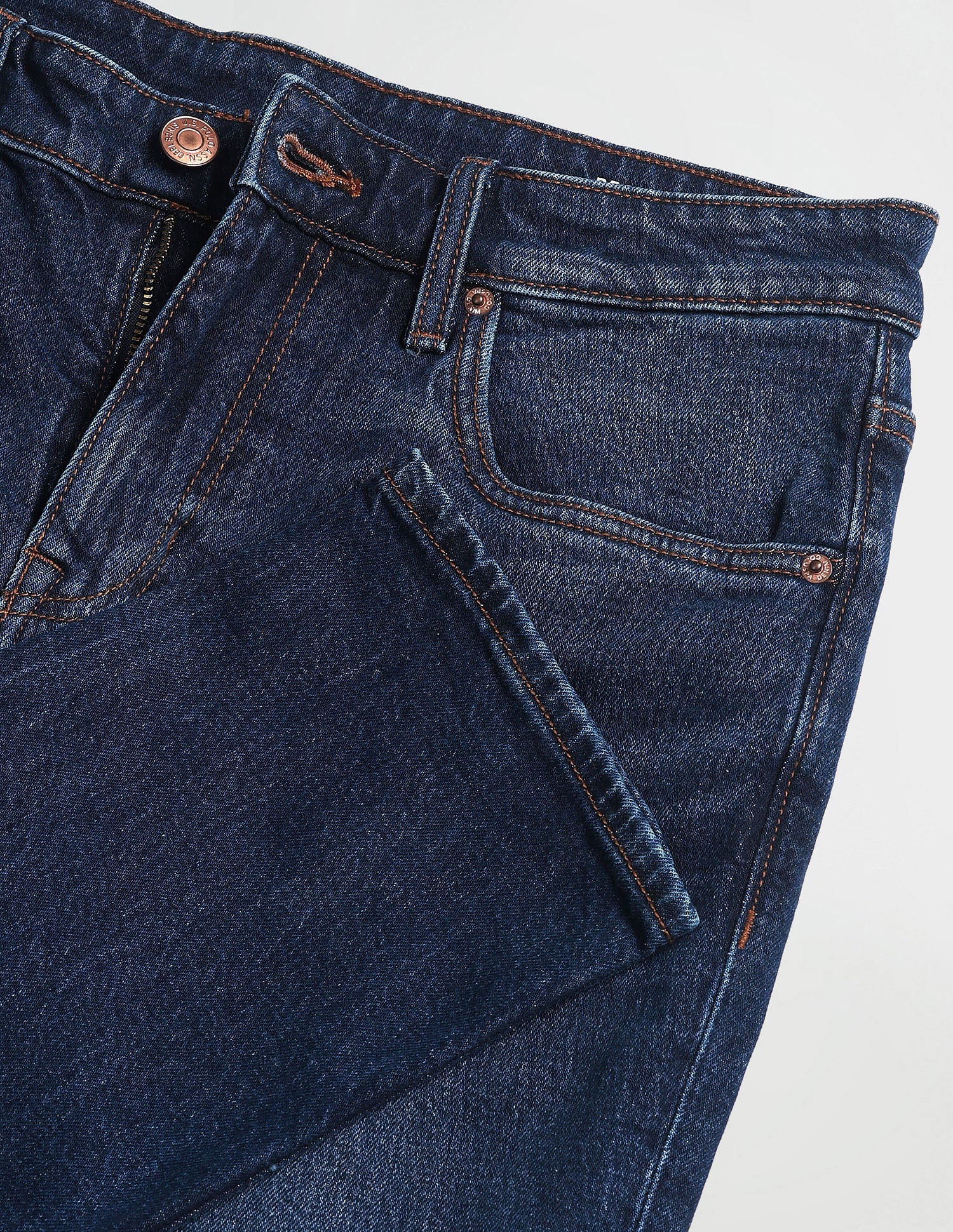 Brandon Slim Fit Blue Jeans Blue - U.S. POLO ASSN. | Large