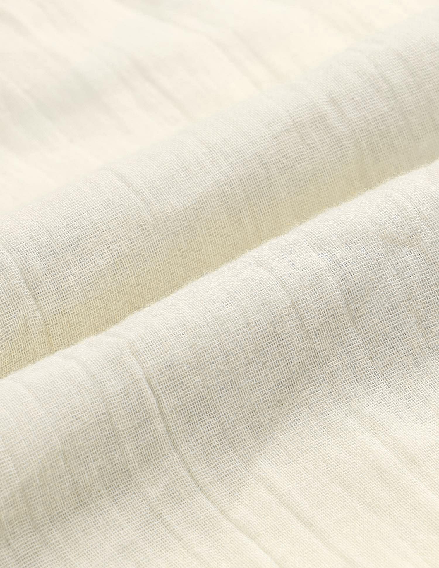 Solid Lace Deatil Top Ecru - U.S. POLO ASSN. | Large