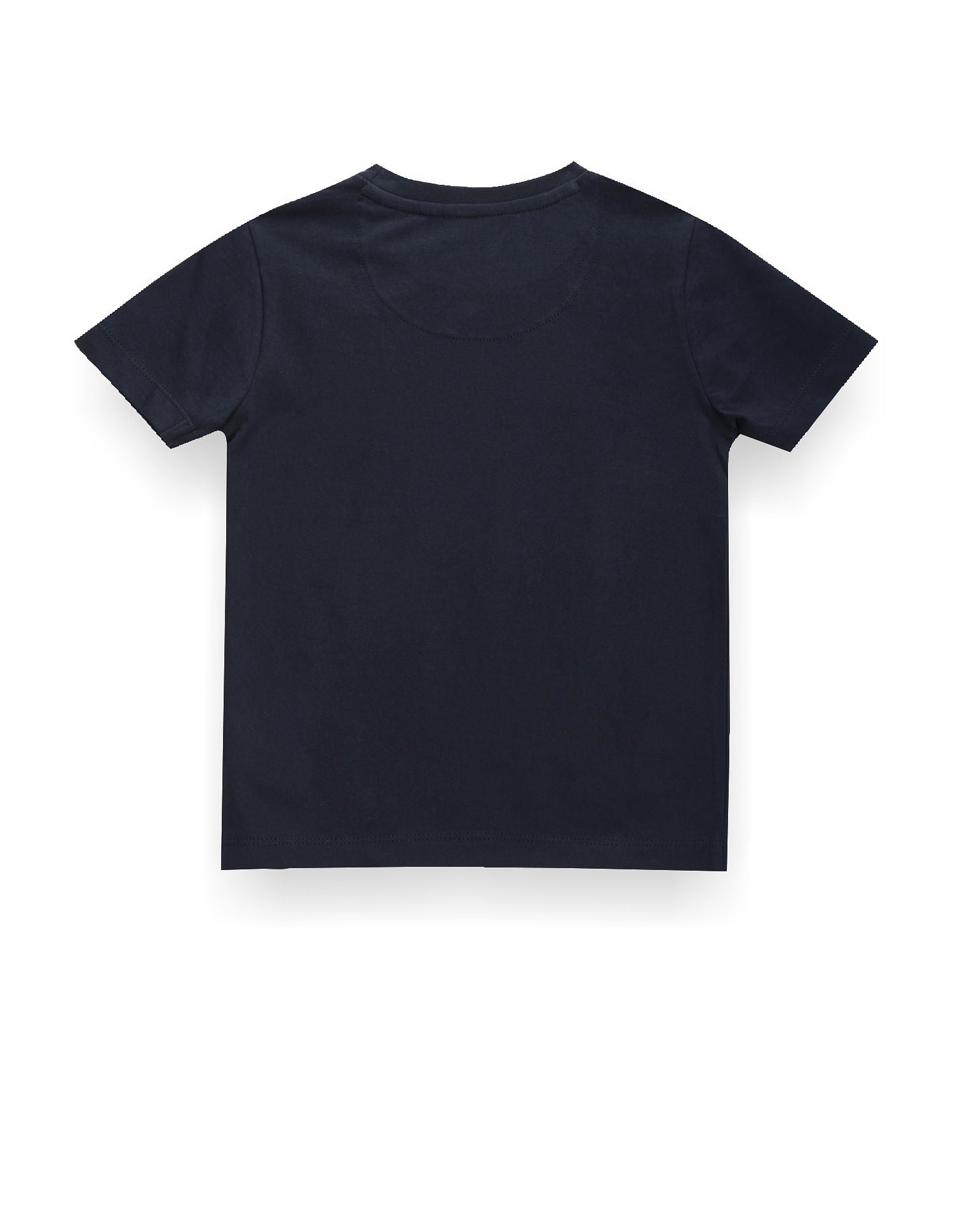 Boys Crew Neck Brand Print T-Shirt Navy - U.S. POLO ASSN. | Large