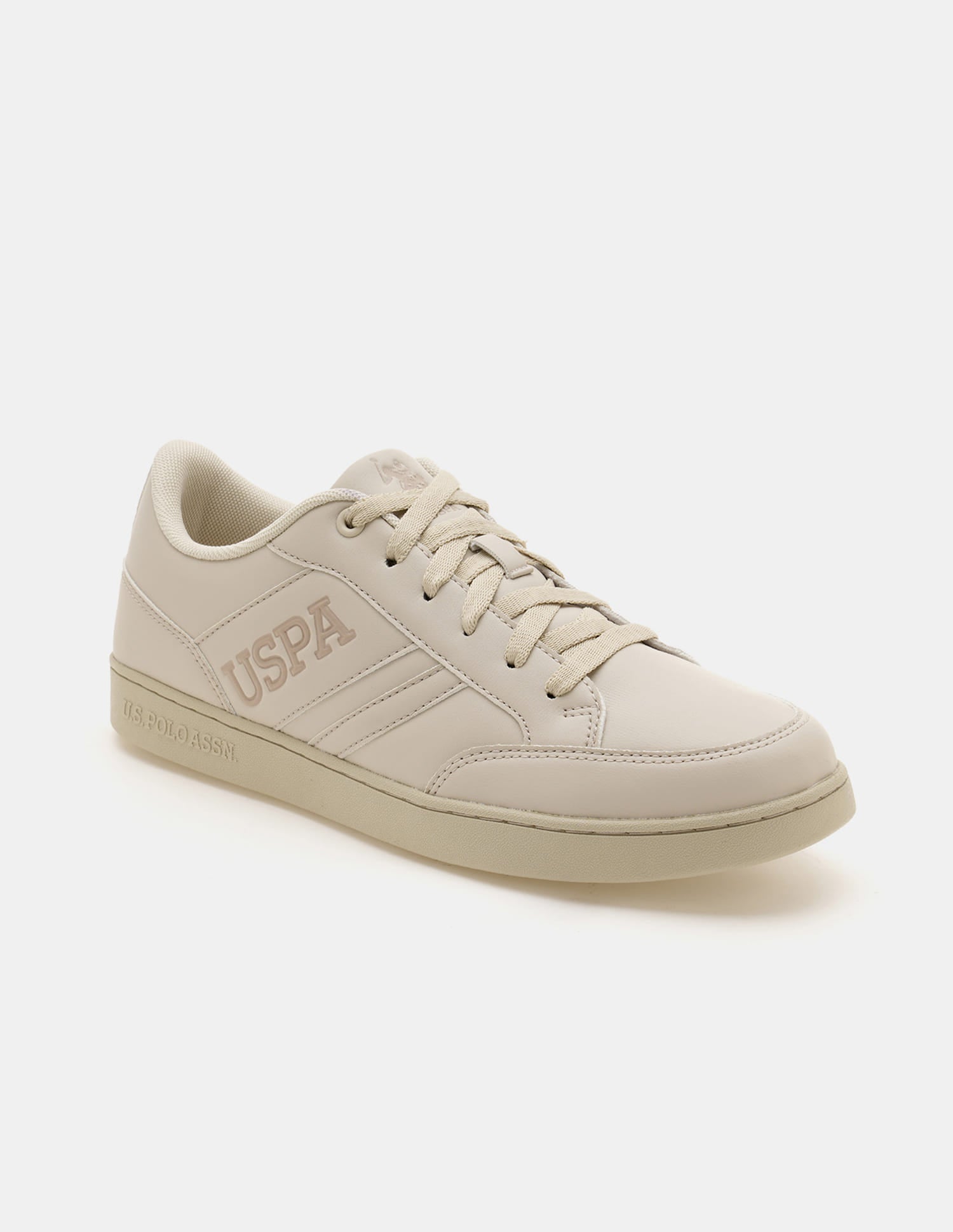 Men Gala 2.0 Solid Sneakers Beige - U.S. Polo Assn. India | Large