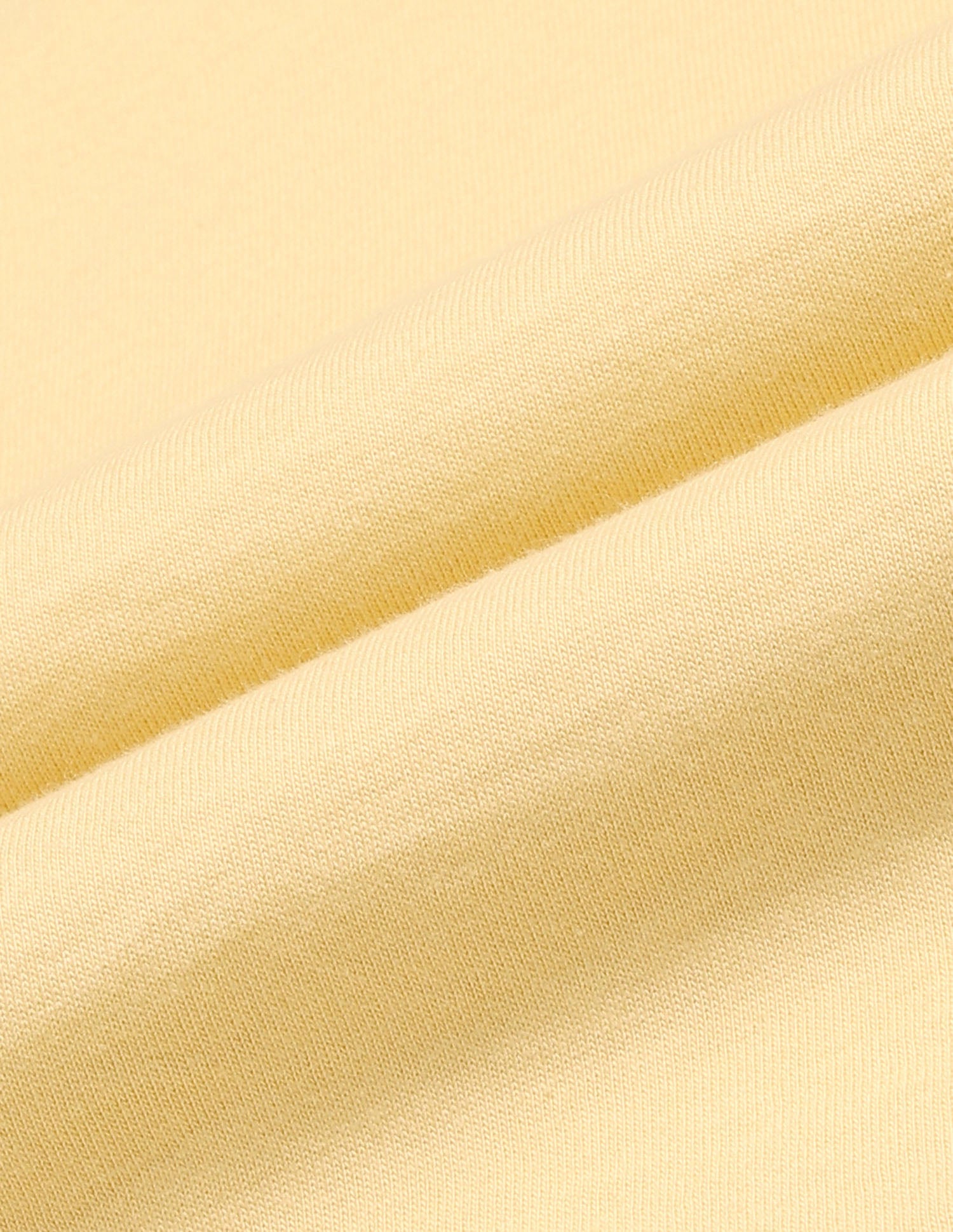Regular Fit Solid T-Shirt Light Yellow - U.S. Polo Assn. India | Large