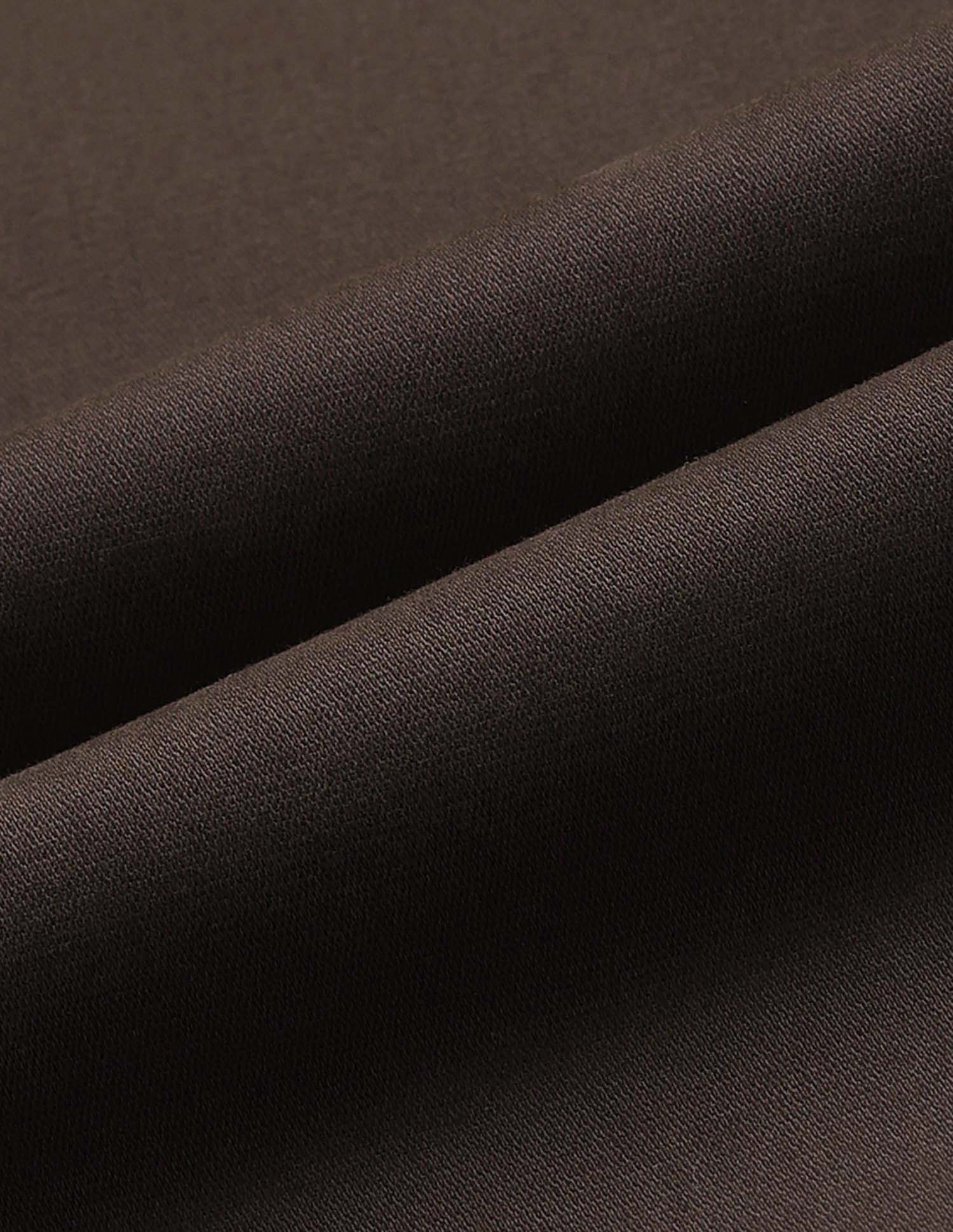 Satin Slim Fit Trousers Brown - U.S. POLO ASSN. | Large