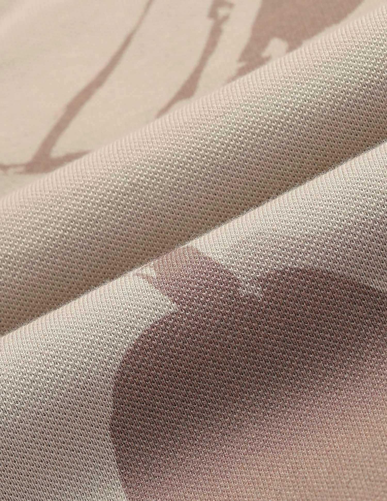 All-Over Printed Pure Cotton Polo Shirt Beige - U.S. POLO ASSN. | Large