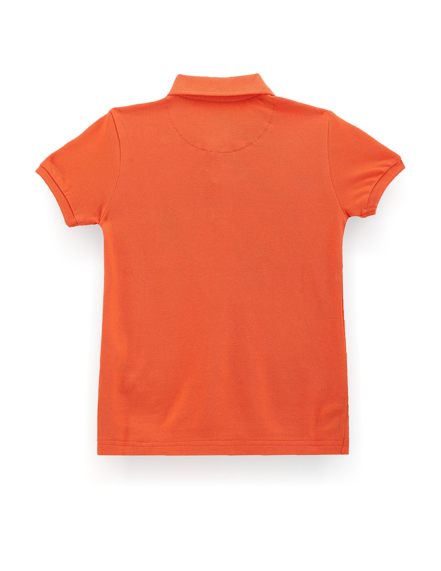 Boys Graphic Cotton Polo Shirt Orange - U.S. POLO ASSN. | Large