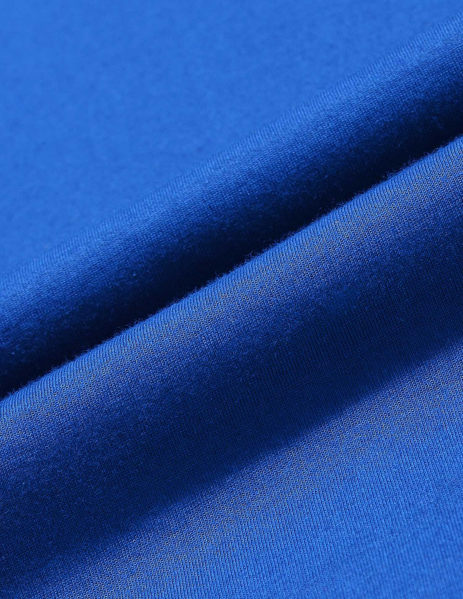 Boxy Fit Solid Lounge T-Shirt Bright Blue - U.S. POLO ASSN. | Large