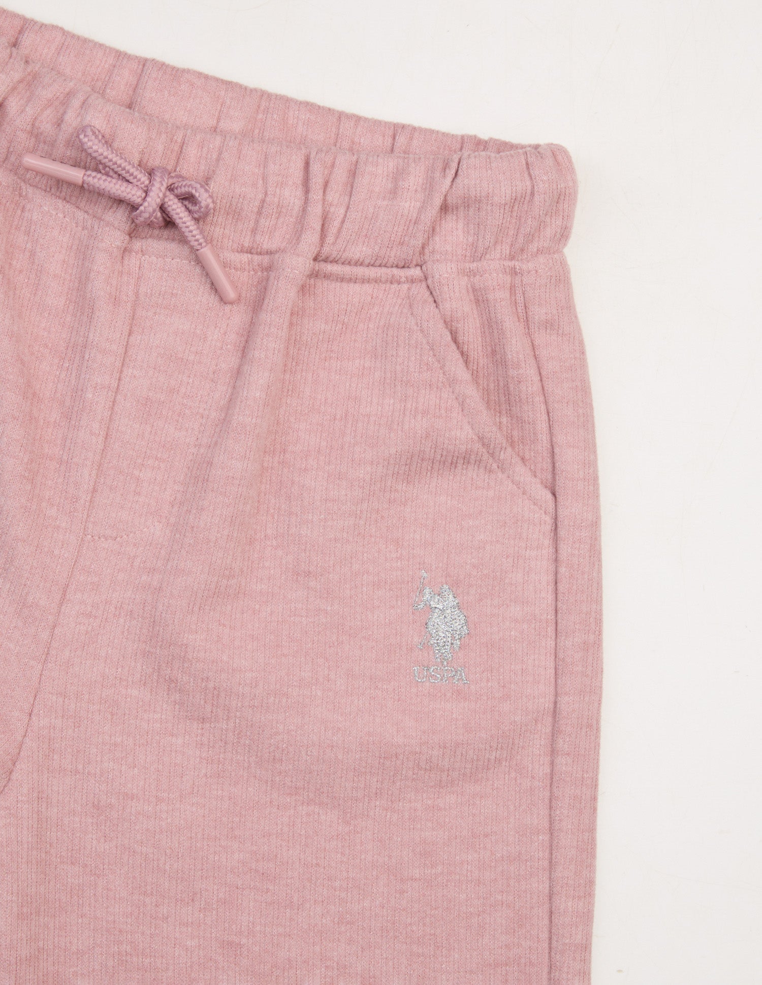 Mid Rise Loose Fit Track Pants Pink - U.S. Polo Assn. India | Large