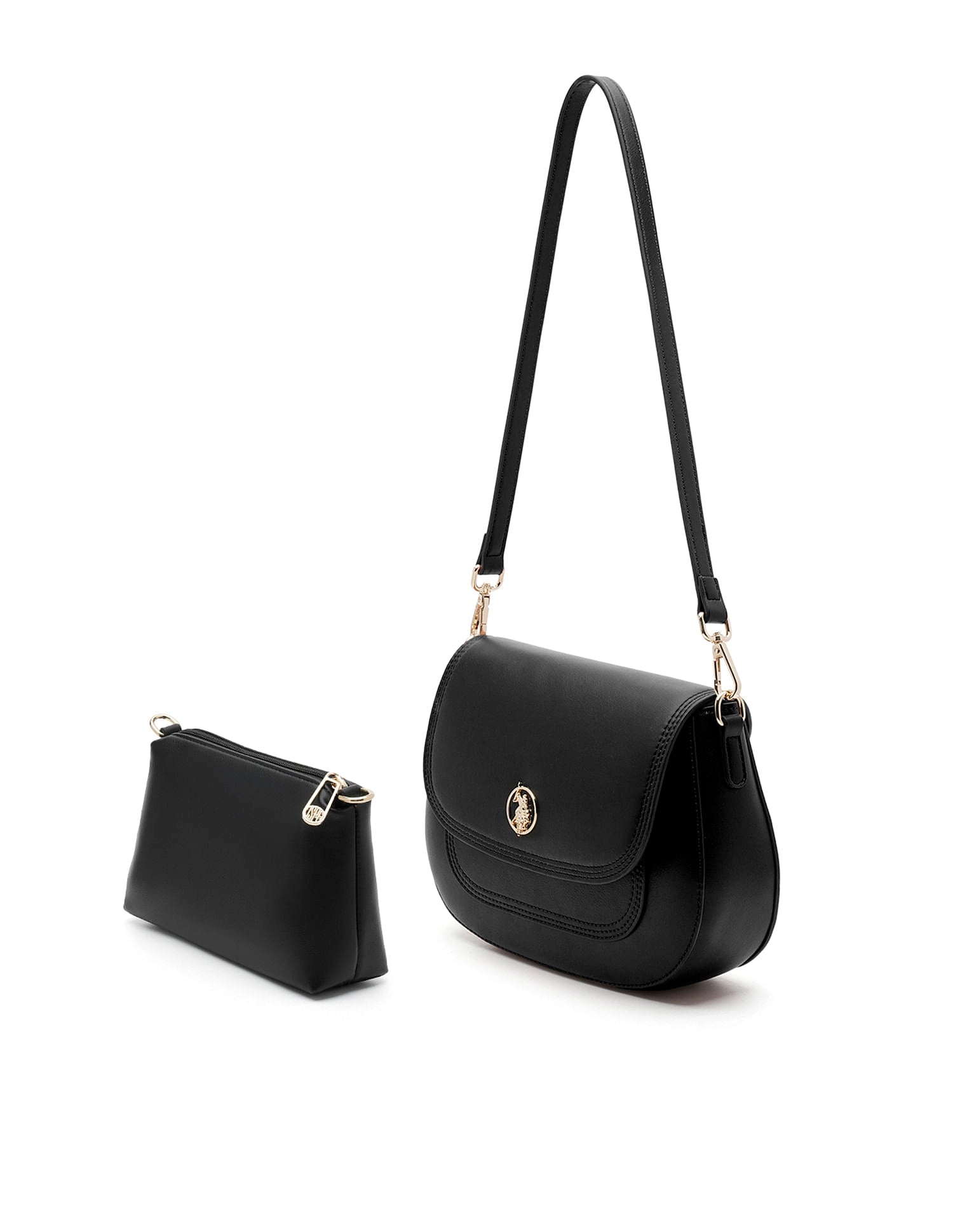 Lin Cross Body Bag Black - U.S. POLO ASSN. | Large