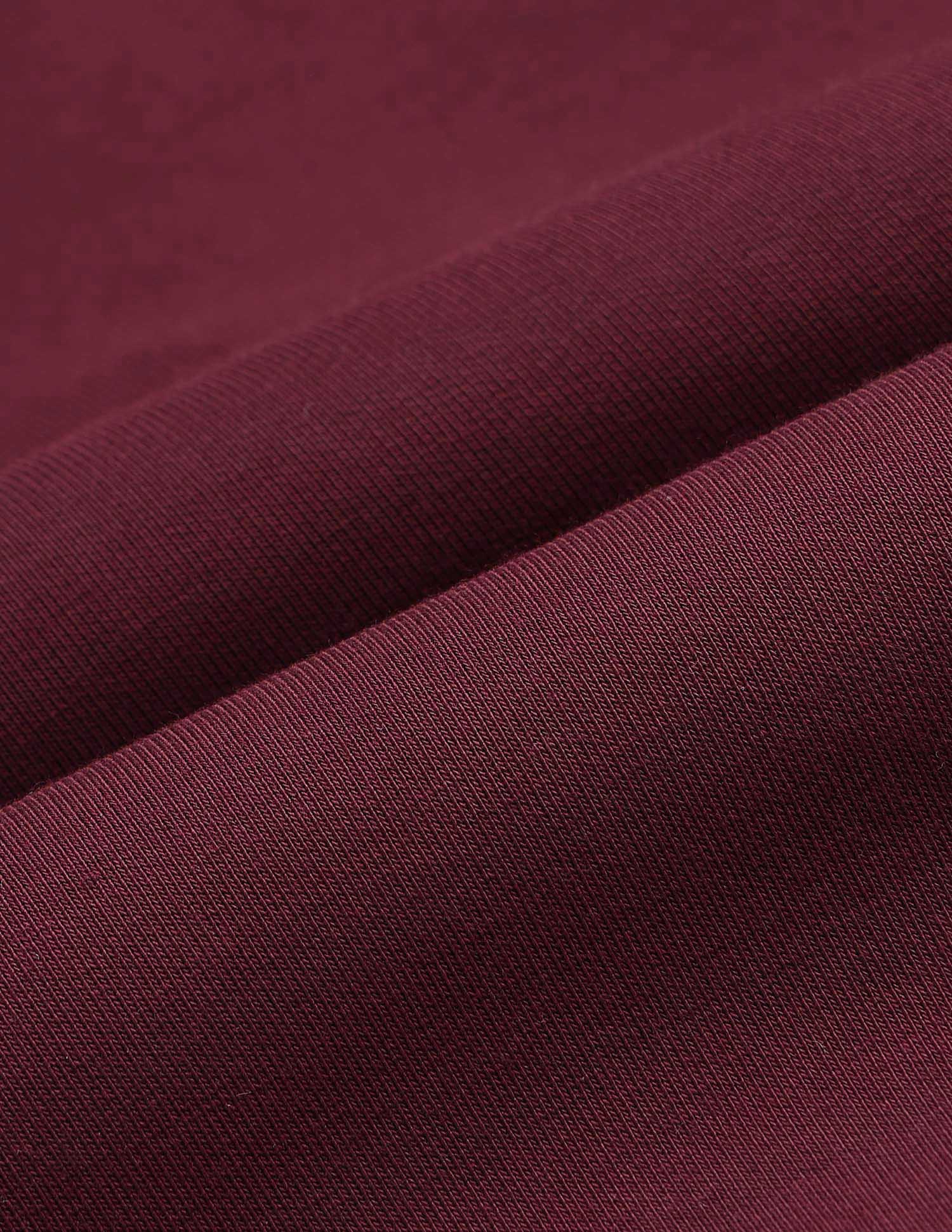 Numeric Brand Embroidered Zipper Sweatshirt Maroon - U.S. POLO ASSN. | Large