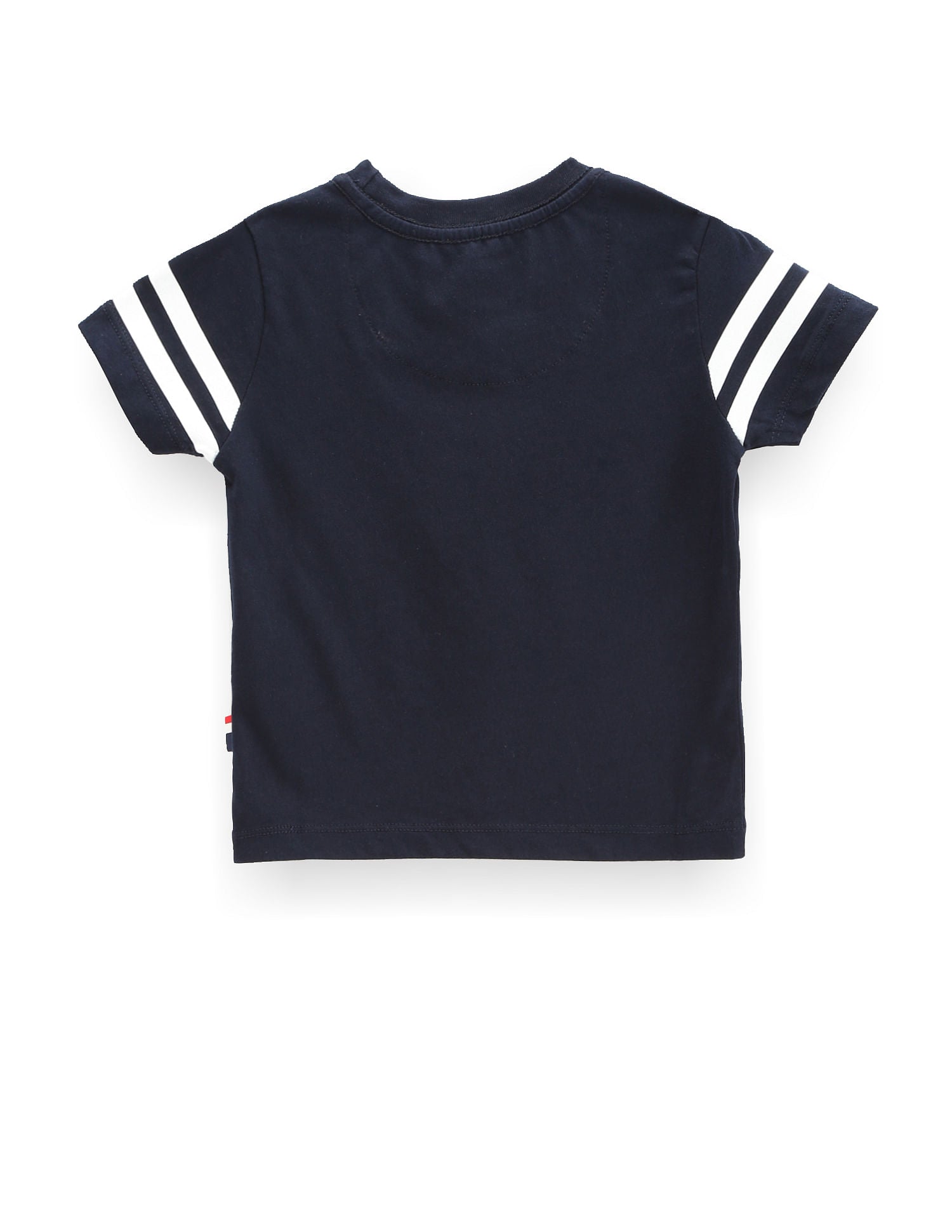 Boys Typography Print Cotton T-Shirt Navy - U.S. POLO ASSN. | Large