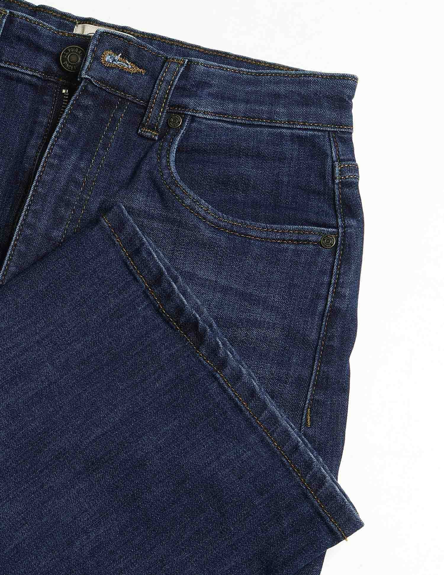 Ultra-High Rise Bootcut Jeans Blue - U.S. Polo Assn. India | Large