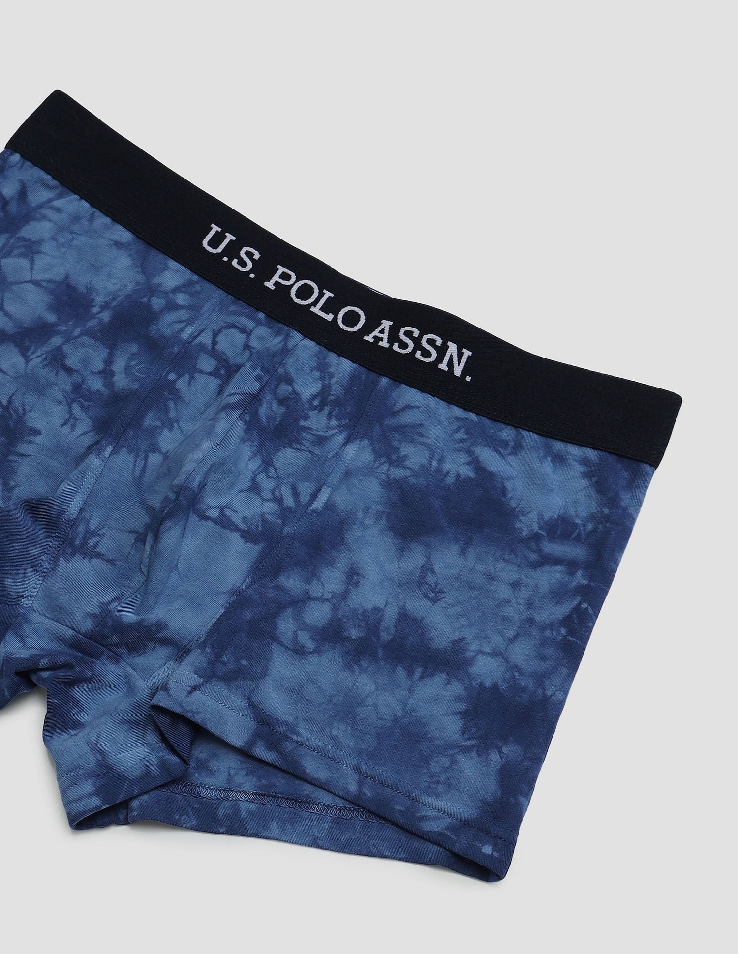 Cotton Stretch Antibacterial OET03 Trunks - Pack Of 1 Navy - U.S. POLO ASSN. | Large