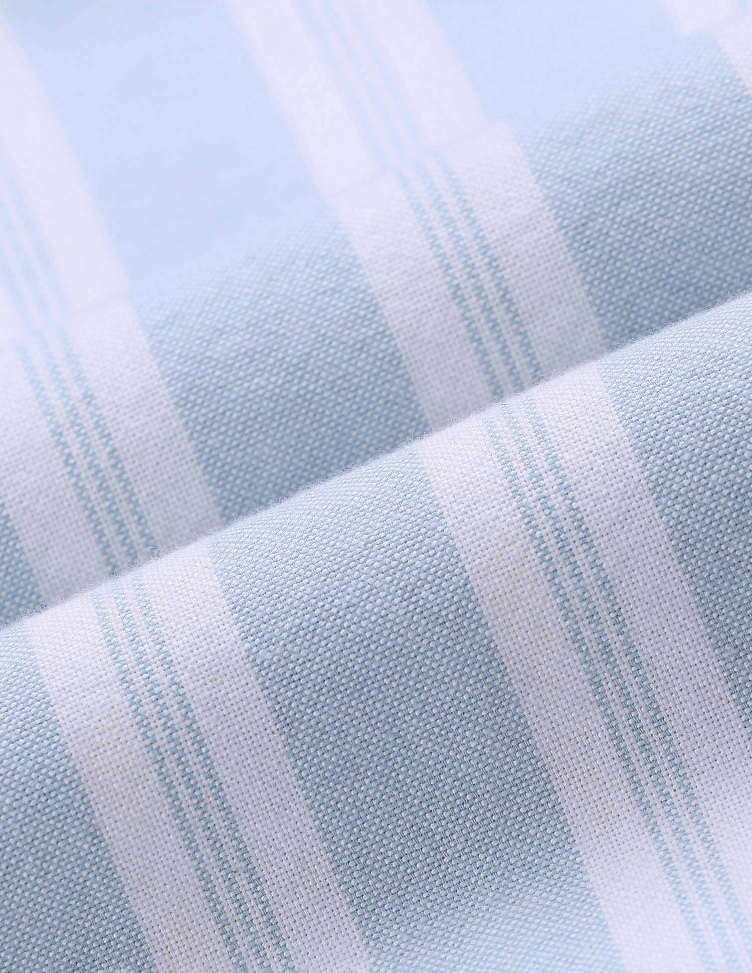 Vertical Striped Oxford Shirt Light Blue - U.S. Polo Assn. India | Large