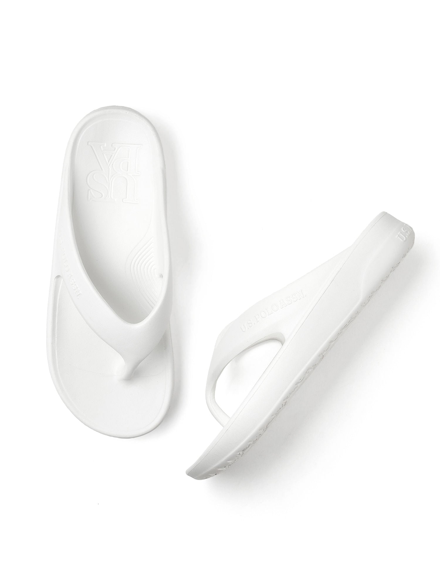 Men Axel 2.0 White Foam Walk Flip Flop White - U.S. POLO ASSN. | Large