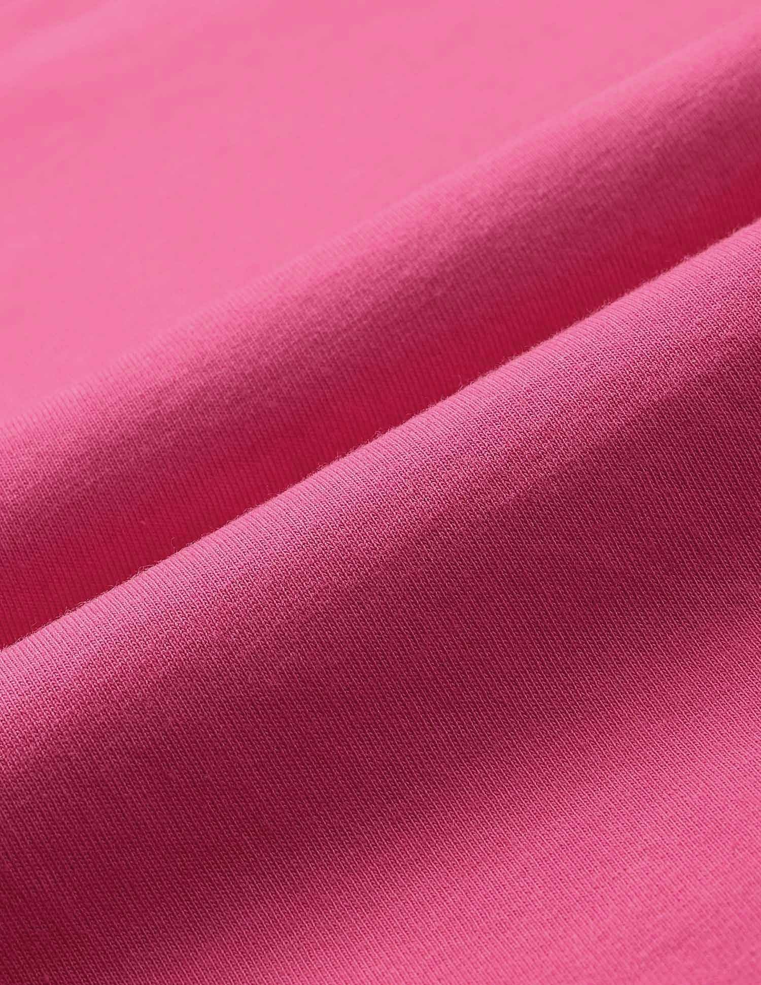 Girls Puff Print Relaxed Fit T-Shirt Dark Pink - U.S. POLO ASSN. | Large