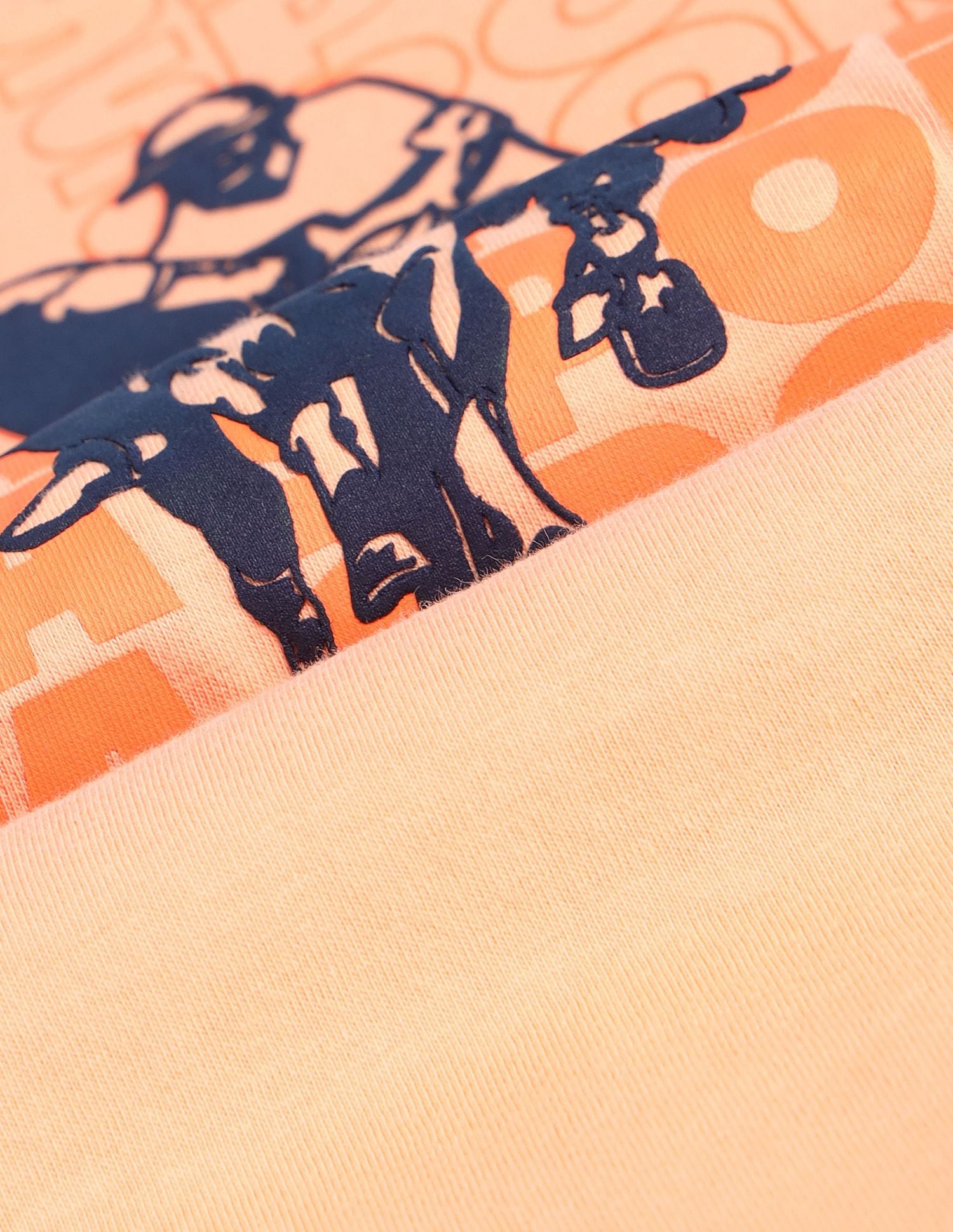 Boys Brand Printed T-Shirt Coral - U.S. POLO ASSN. | Large