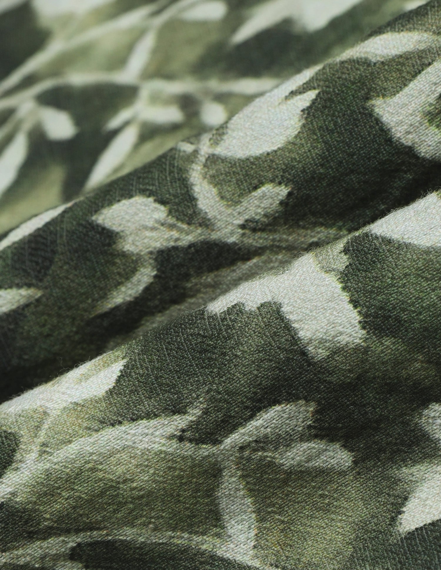 Floral Printed Regular Fit Shirt Olive - U.S. Polo Assn. India | Large