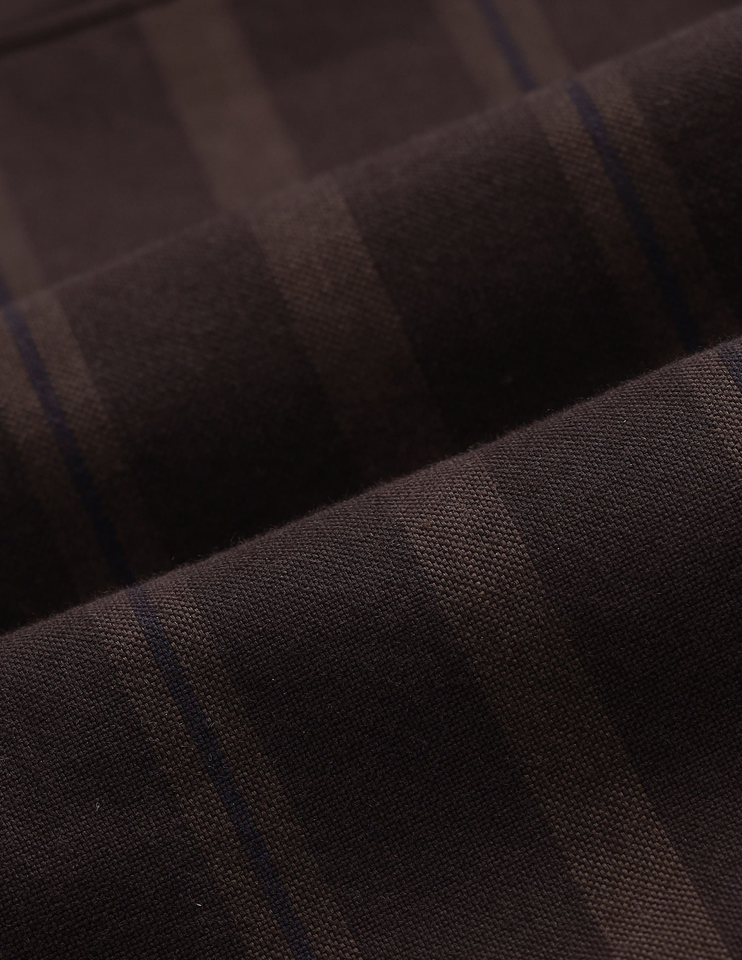 Tailored Fit Oxford Striped Shirt Brown - U.S. POLO ASSN. | Large