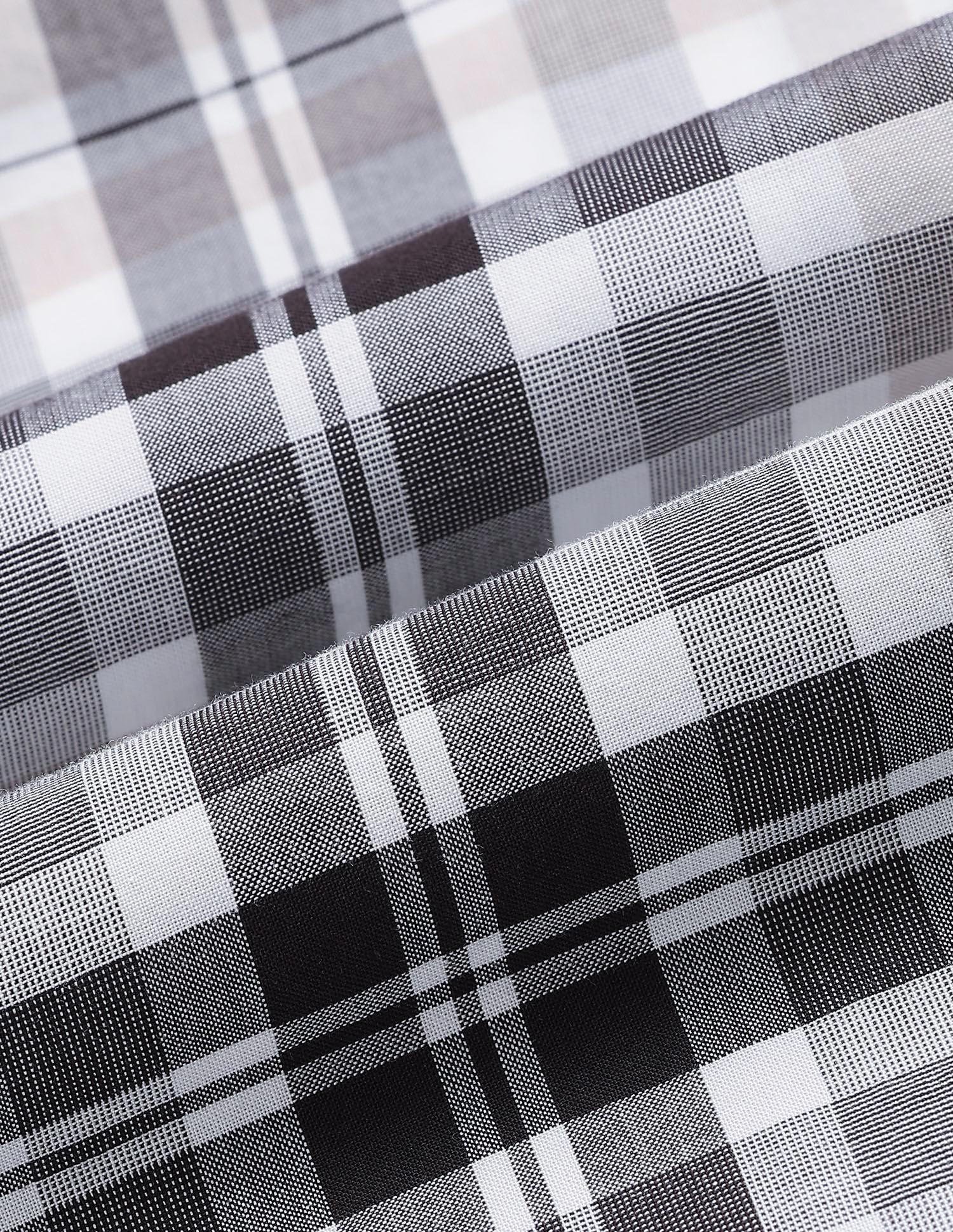 Tartan Checked Regular Fit Shirt Brown - U.S. Polo Assn. India | Large