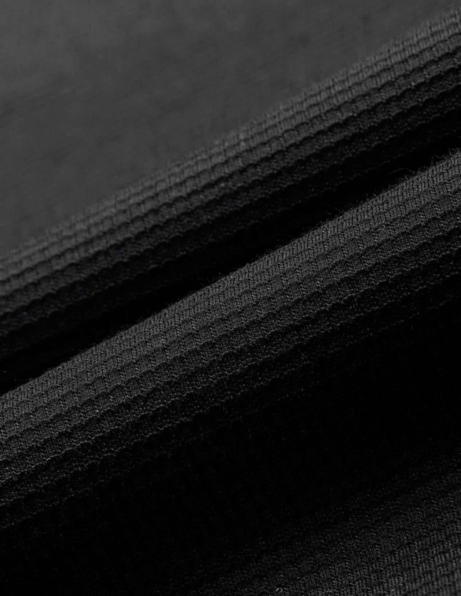 Relaxed Fit Knitted Pure Cotton Shirt Black - U.S. Polo Assn. India | Large