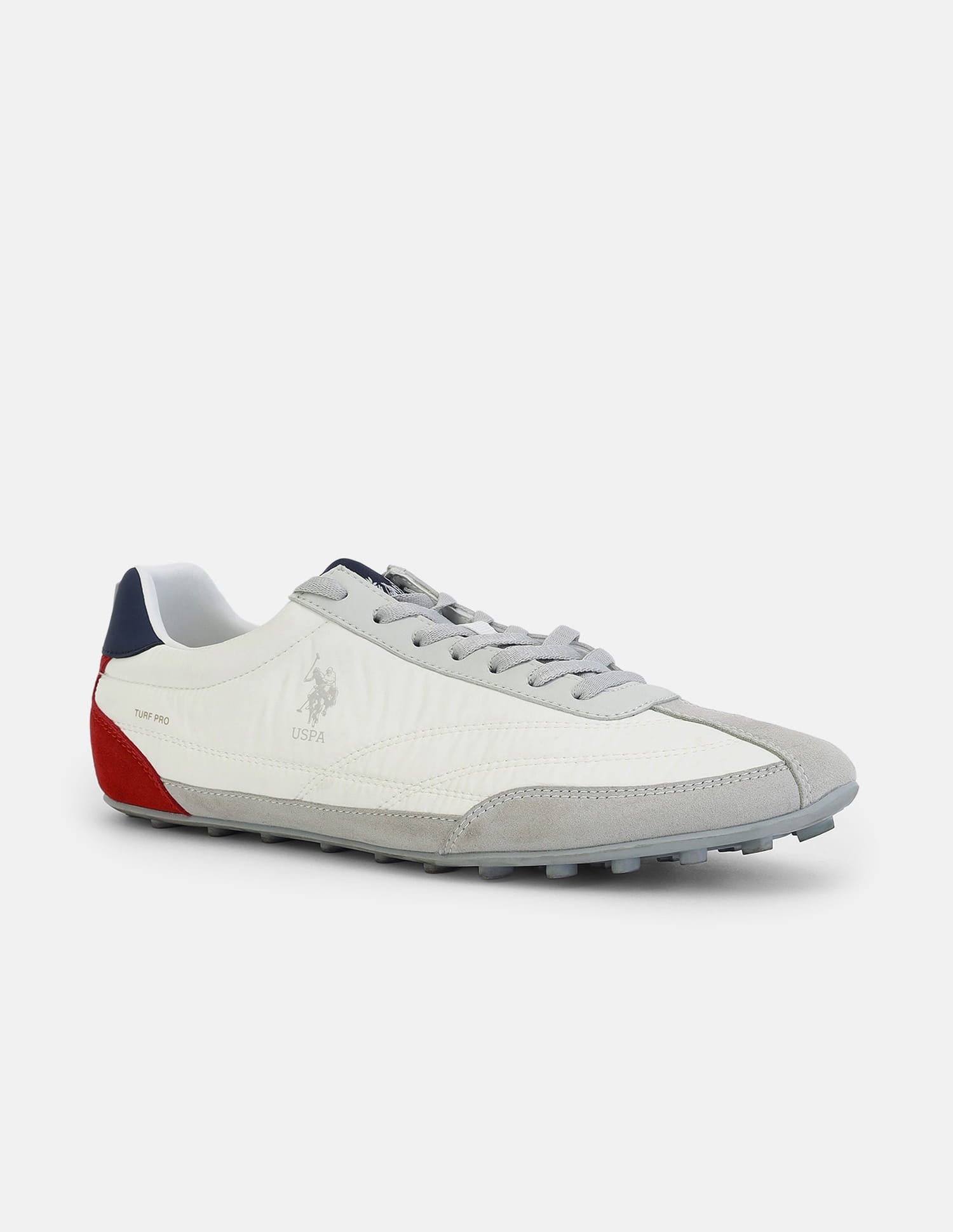 Colour Blocked Turf Pro Sneakers White - U.S. Polo Assn. India | Large