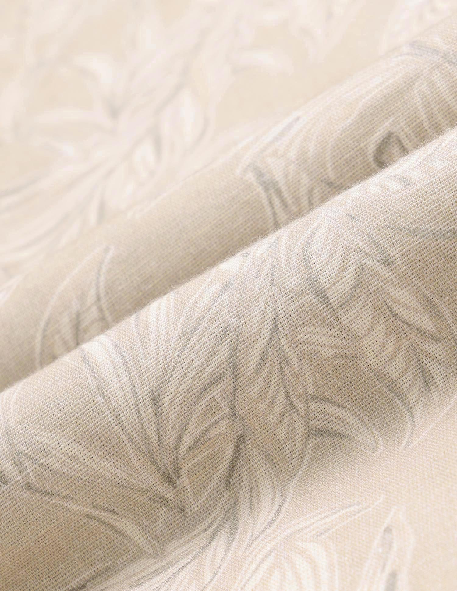 Tropical Printed Regular Fit Shirt Beige - U.S. POLO ASSN. | Large