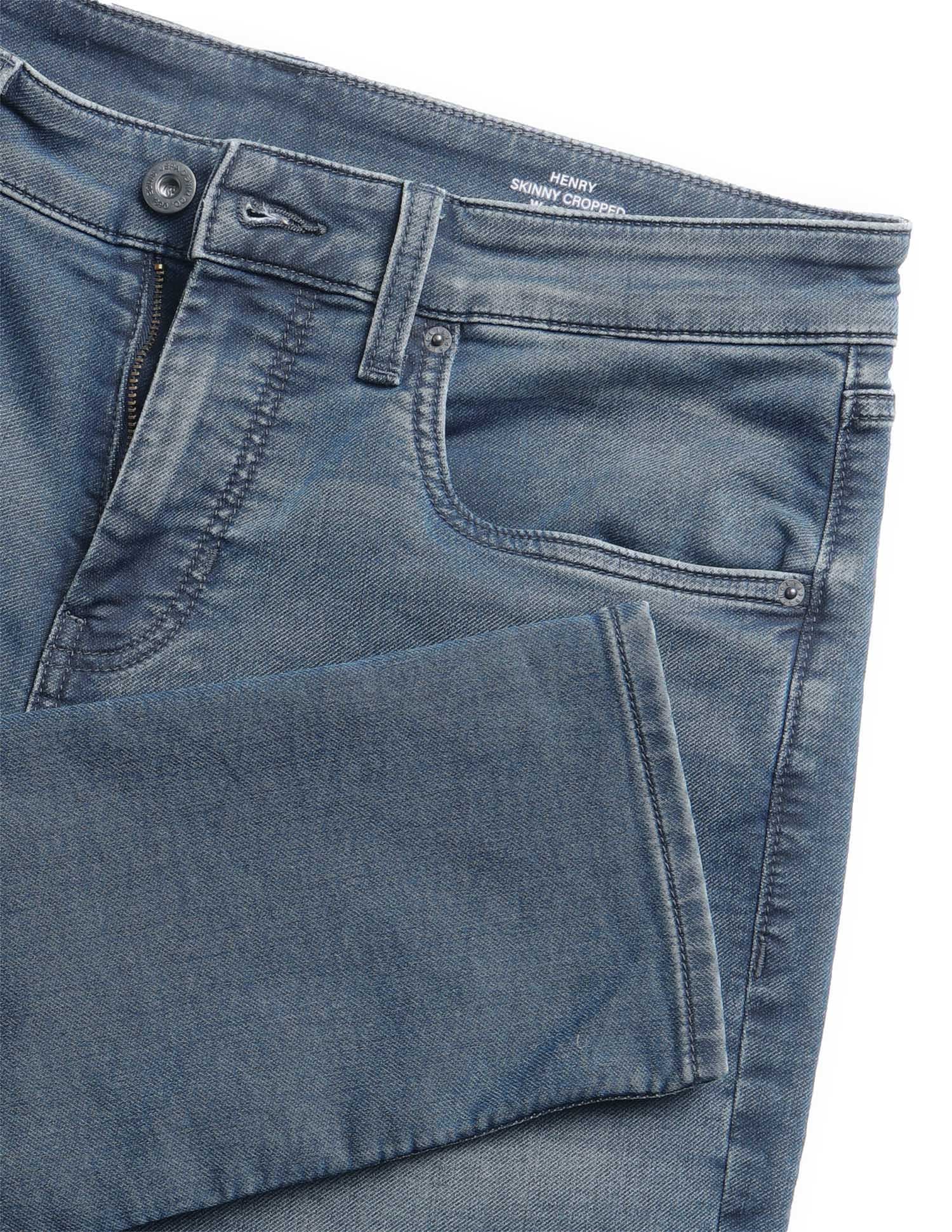 Henry Tapered Fit Blue Jeans Mid Blue - U.S. Polo Assn. India | Large