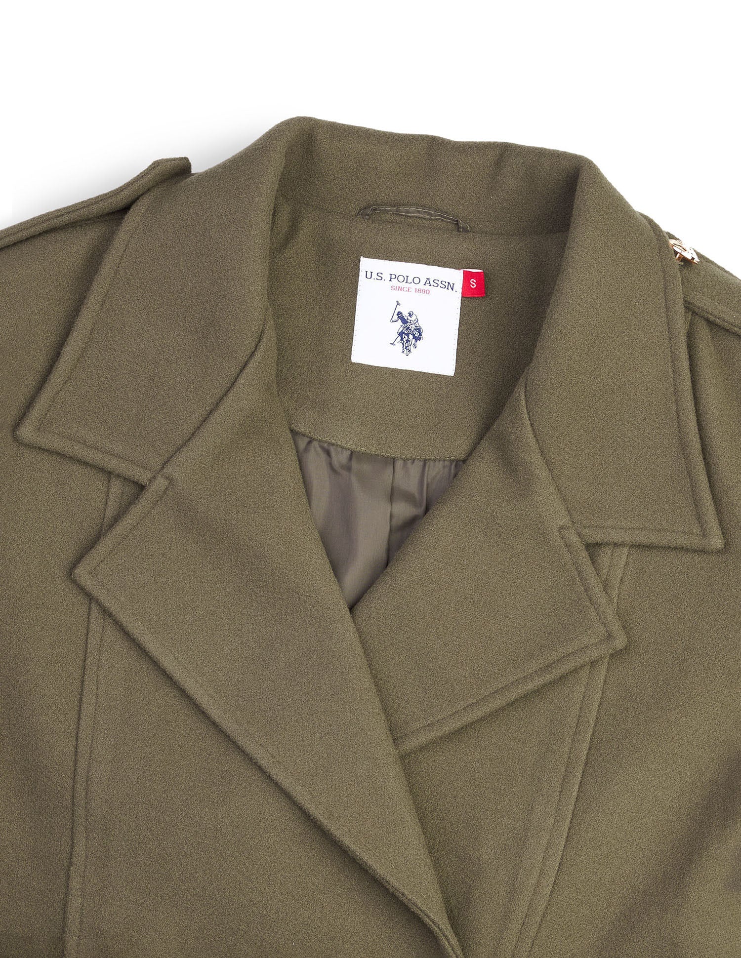 Double Breasted Blazer Jacket Dark Brown - U.S. Polo Assn. India | Large