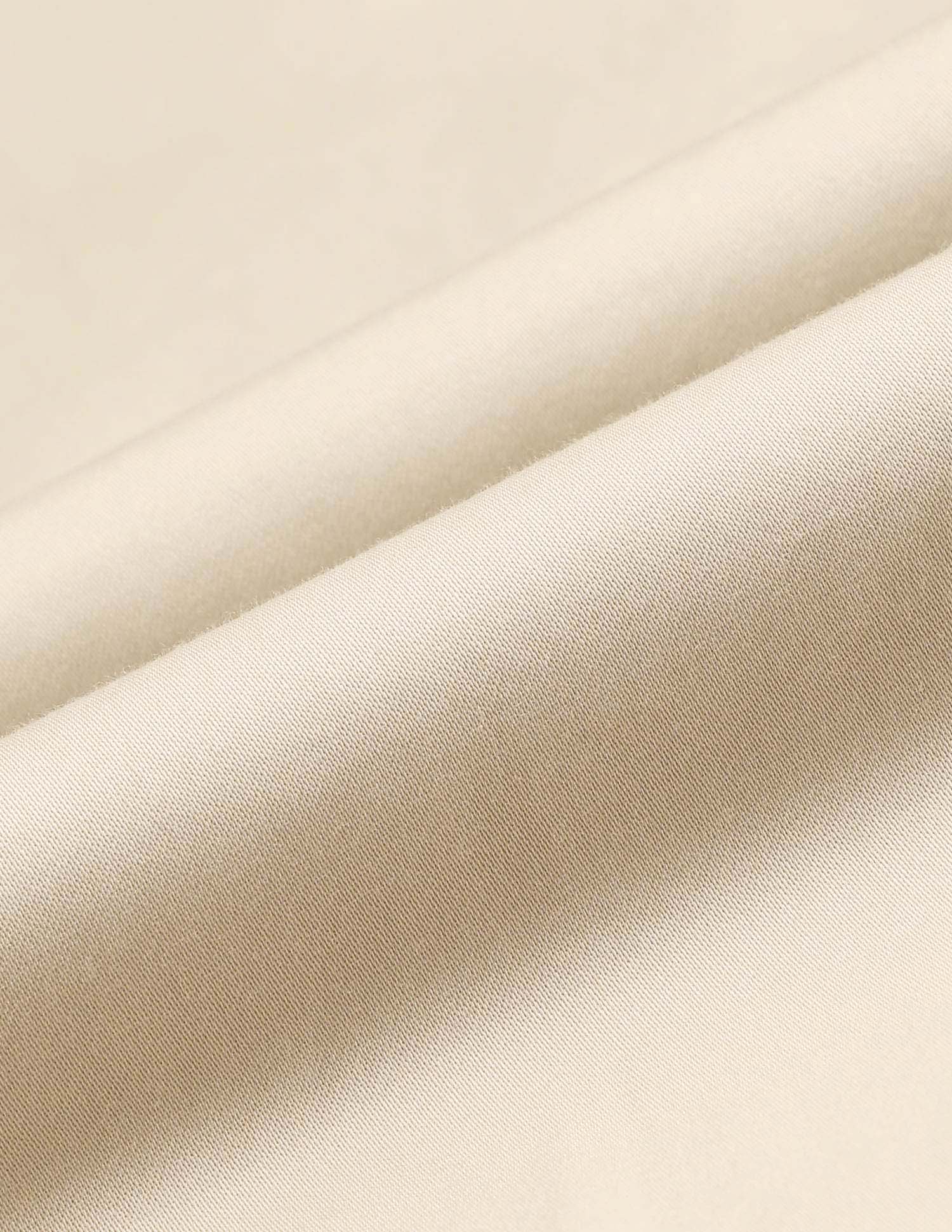 Satin Solid Shirt Beige - U.S. POLO ASSN. | Large